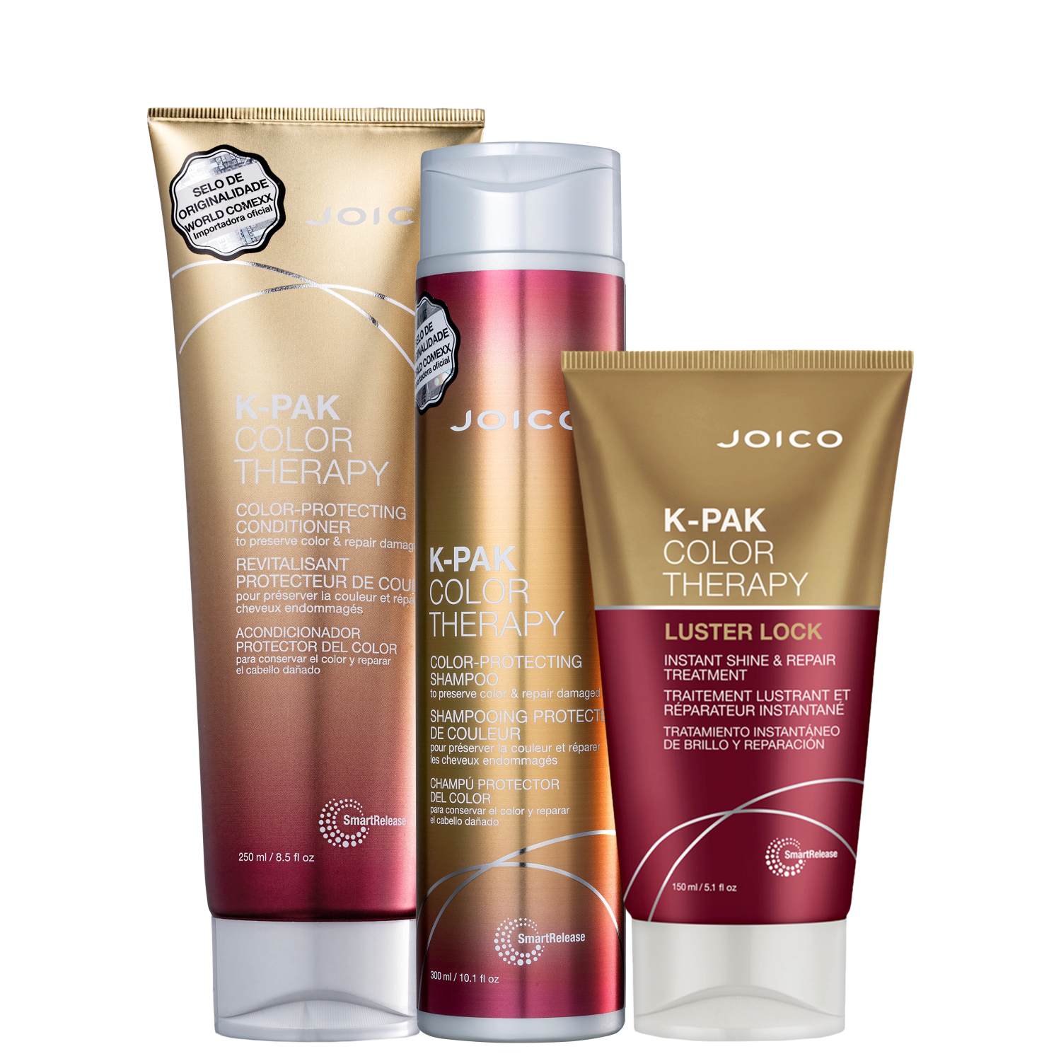 Kit Joico K-PAK Color Therapy Smart Release Trio (3 Produtos)