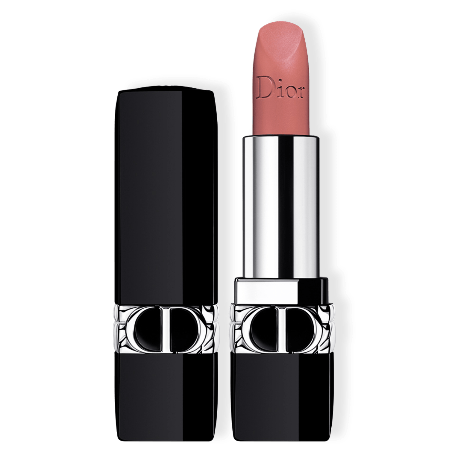 Dior Rouge Recarregável 100 Nude Look - Batom Matte 3,5g
