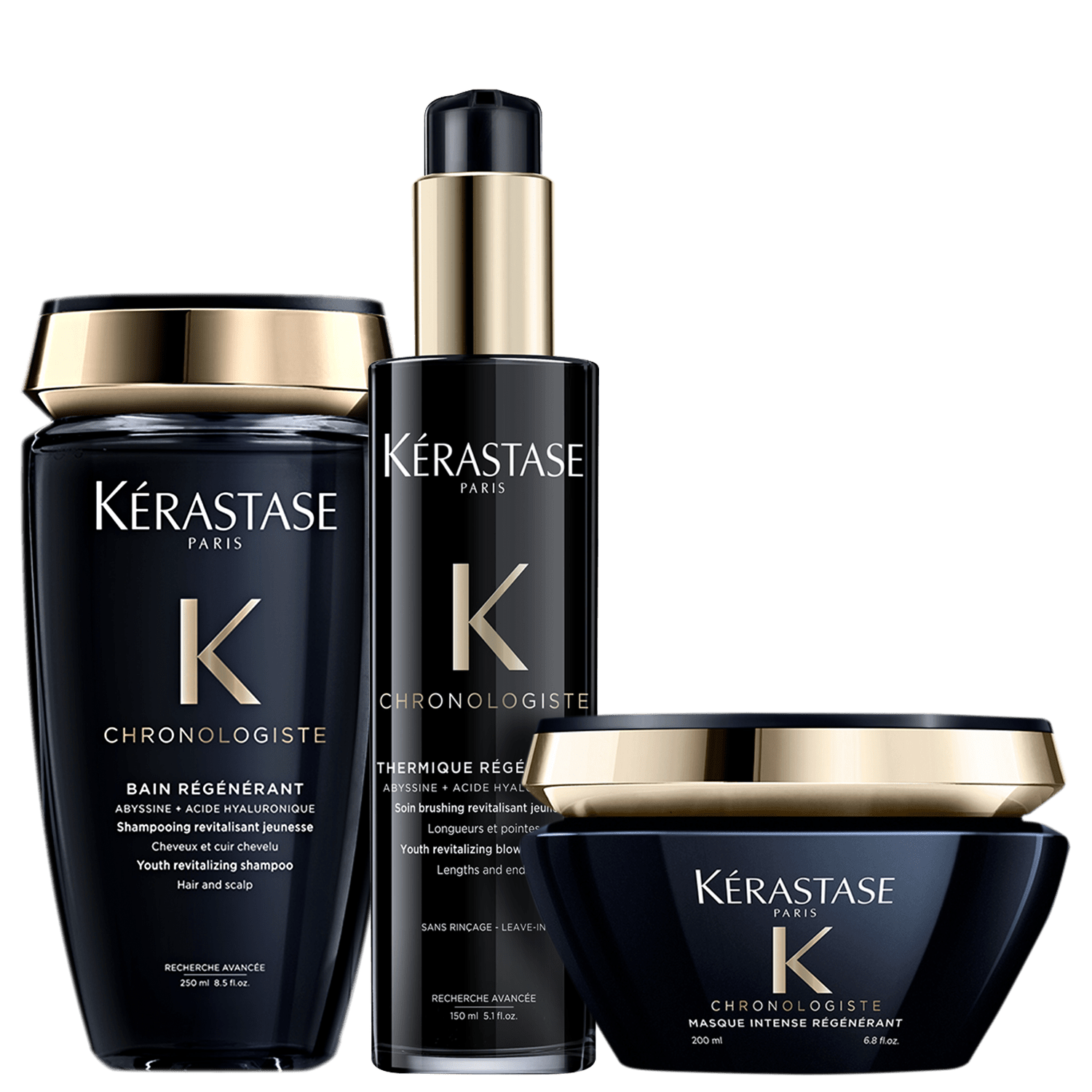 Kit Kérastase Chronologiste Régénérant (3 Produtos)