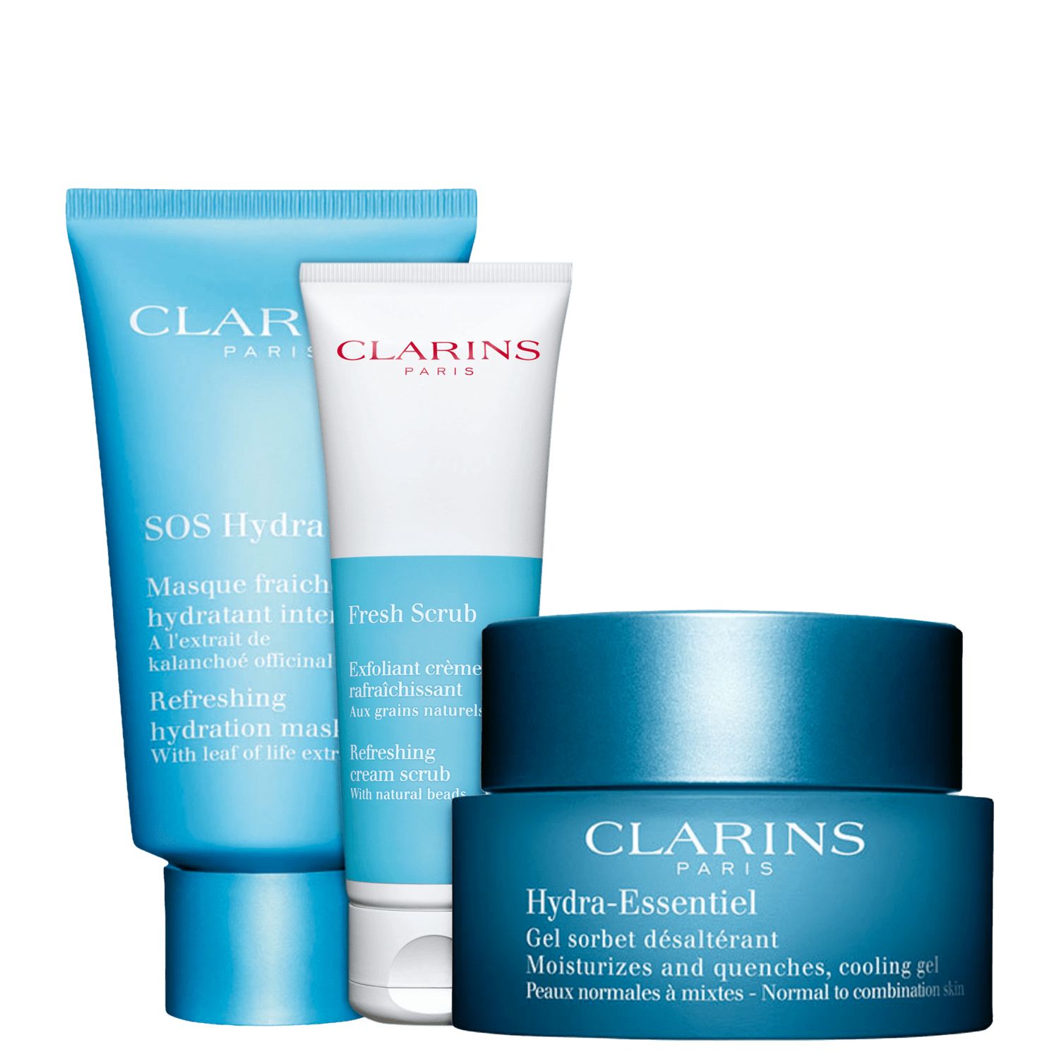 Kit Clarins Hydra Fresh (3 Produtos)