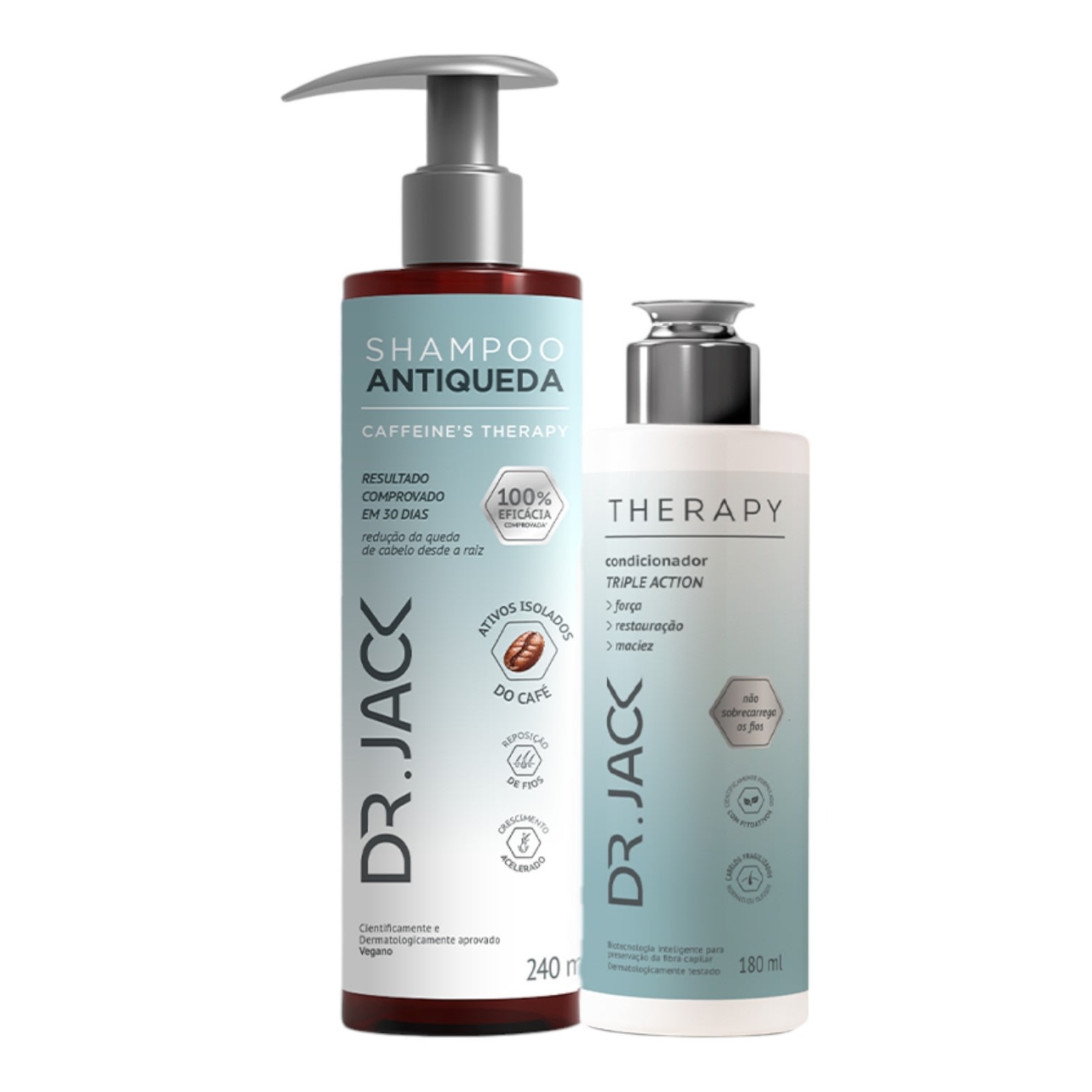 Kit Dr. Jack Shampoo 240ml + Condicionador 180ml