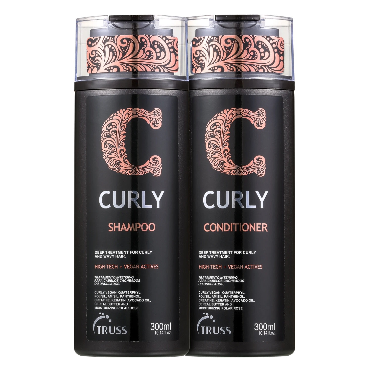 Kit Truss Curly - Shampoo 300ml + Condicionador 300ml