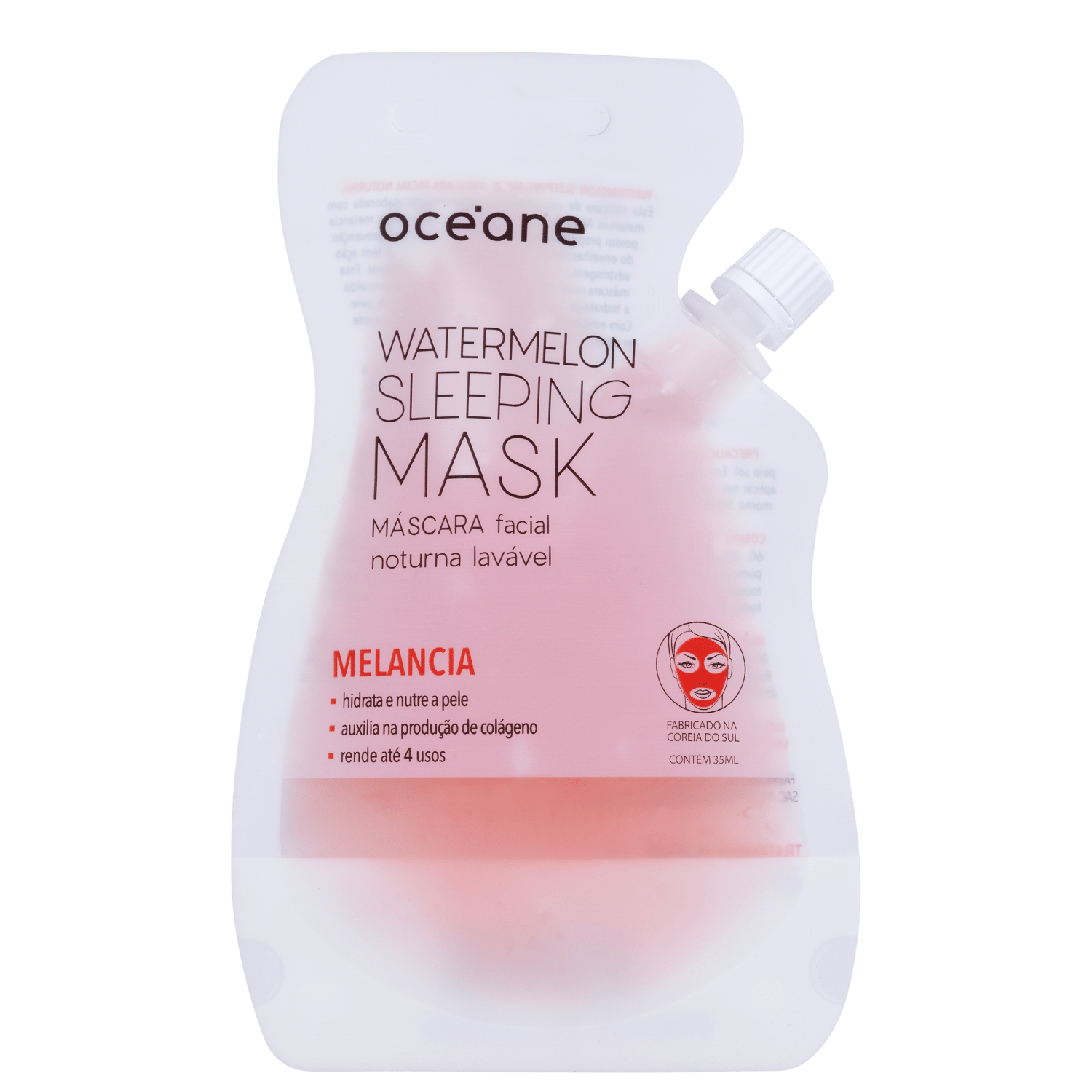 Océane Watermelon - Máscara Noturna 35g