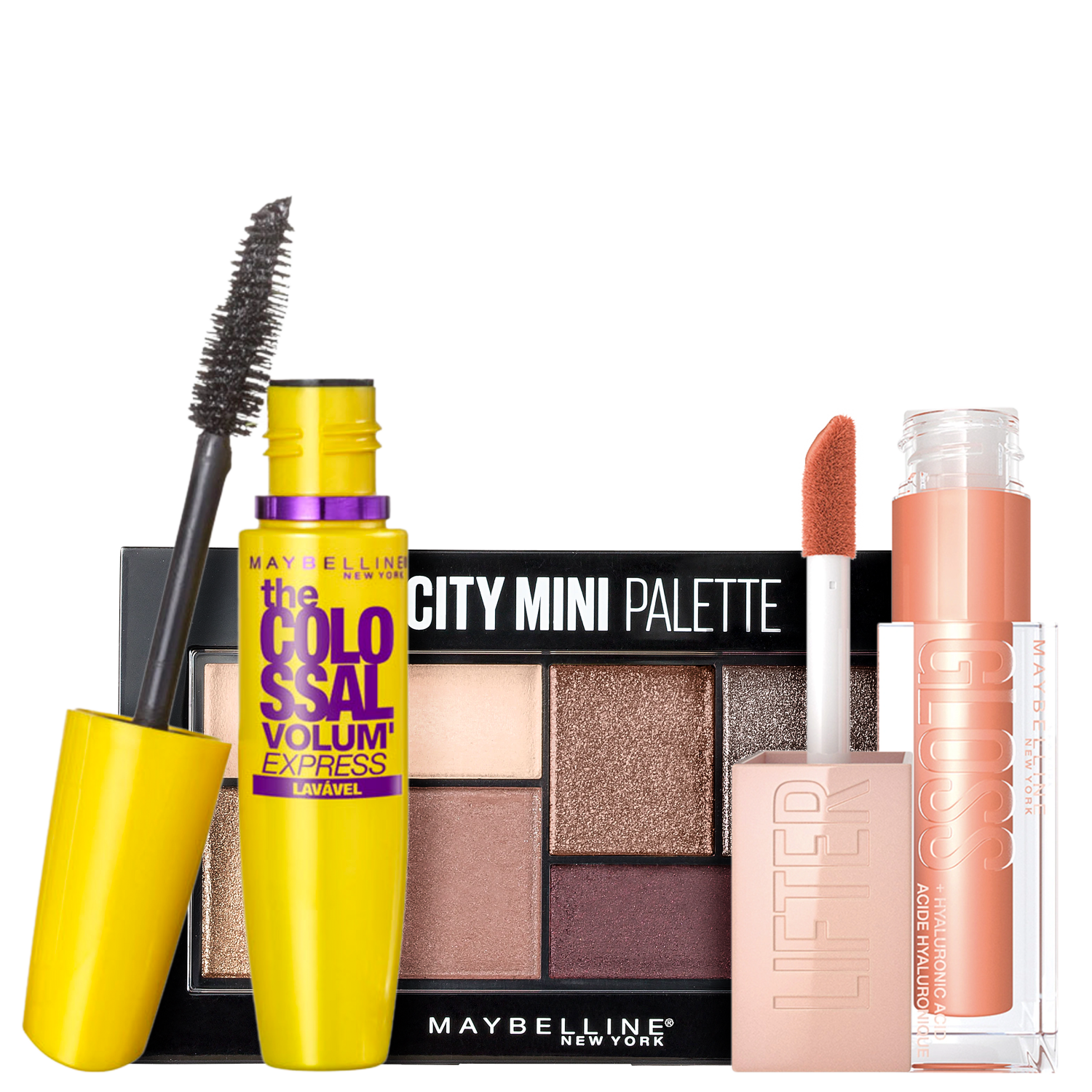 Kit Maybelline Make Amber (3 Produtos)