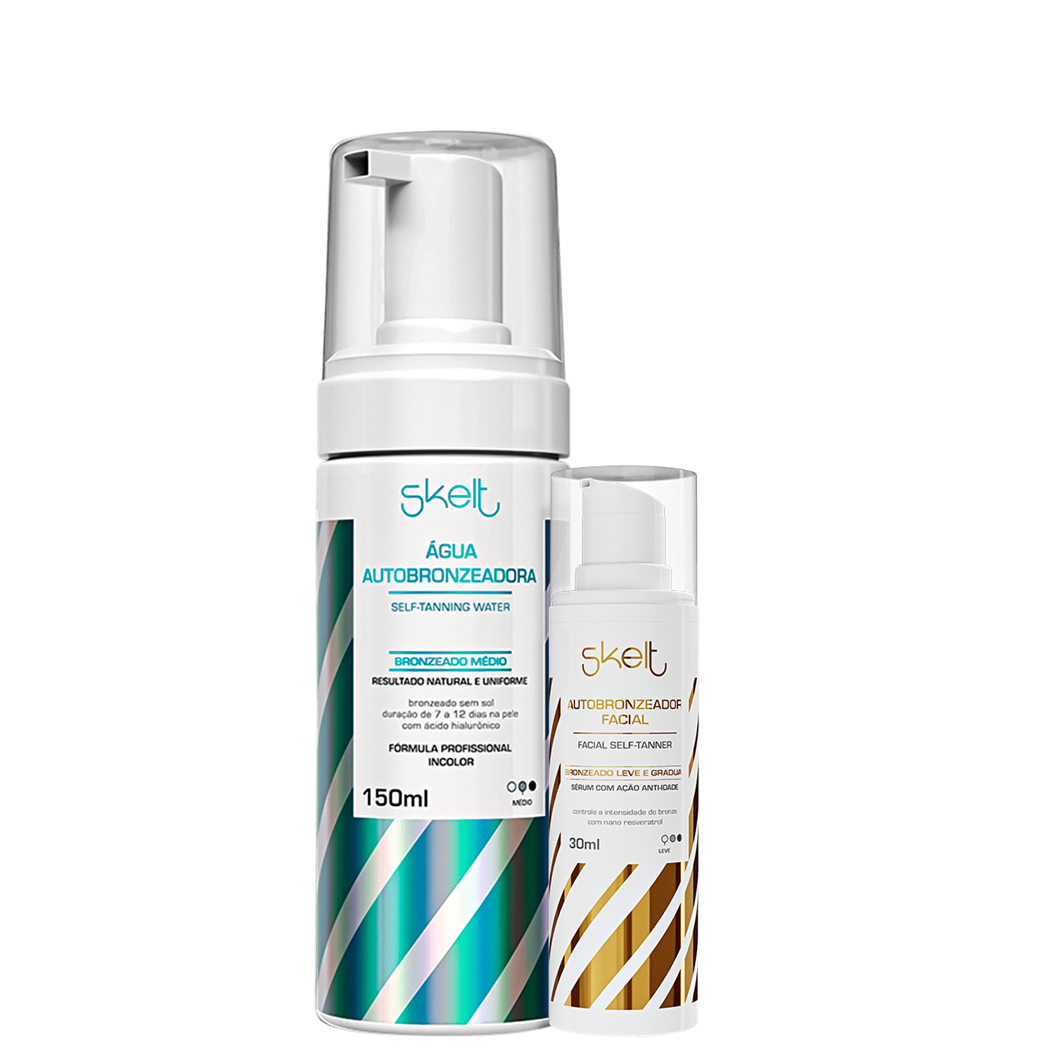 Kit Skelt Bronze Natural (2 produtos)