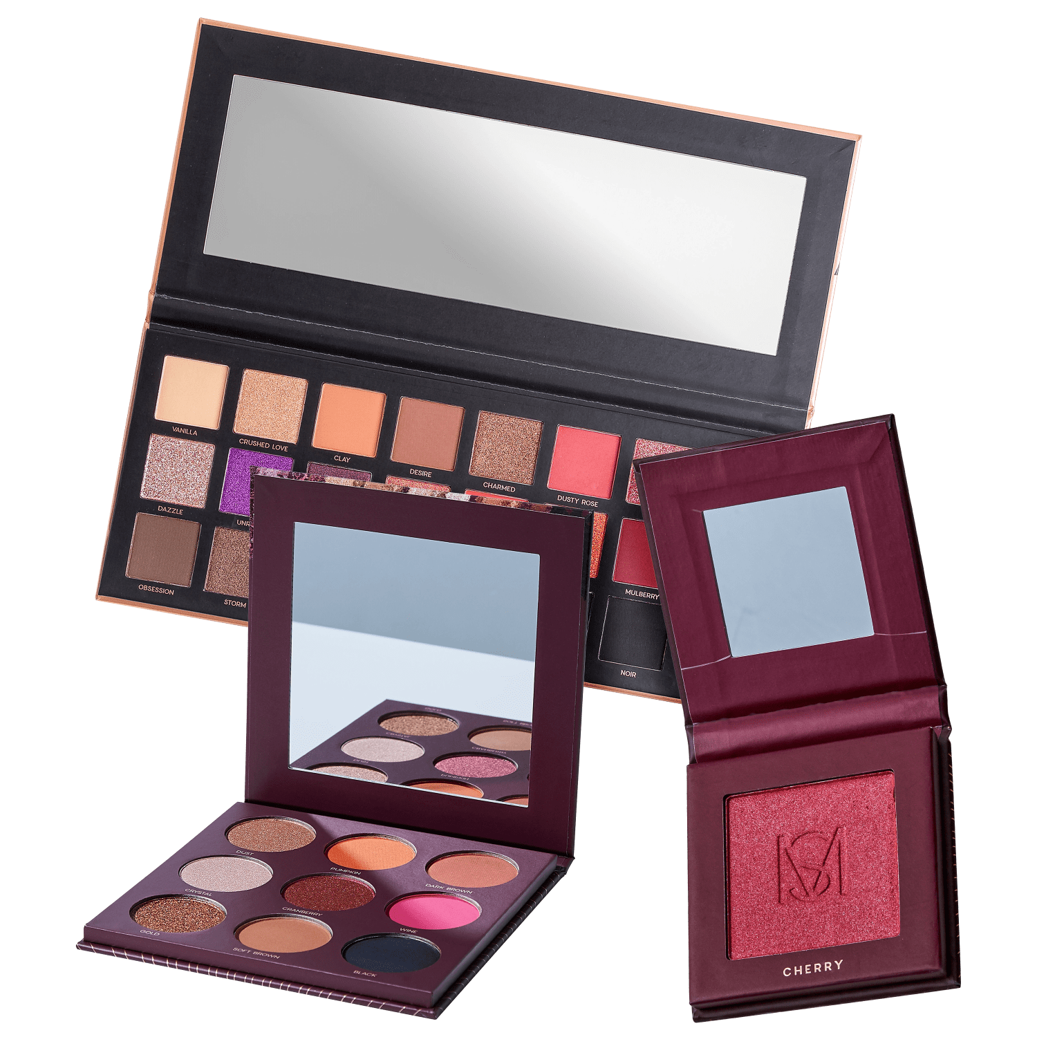 Kit Océane Make Intensa Cherry (3 produtos)