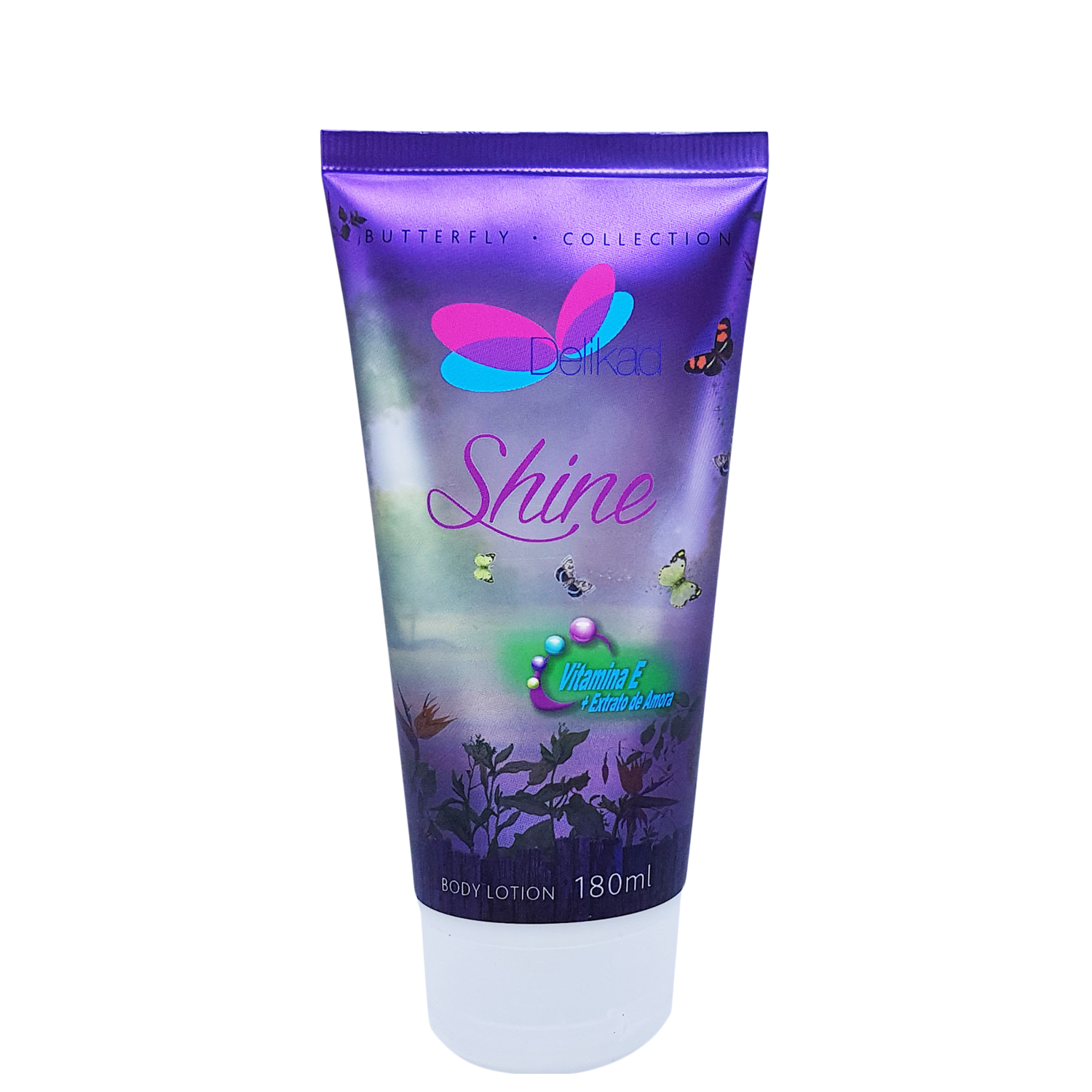 Delikad Butterfly Collection Shine - Loção Hidratante Corporal 180ml