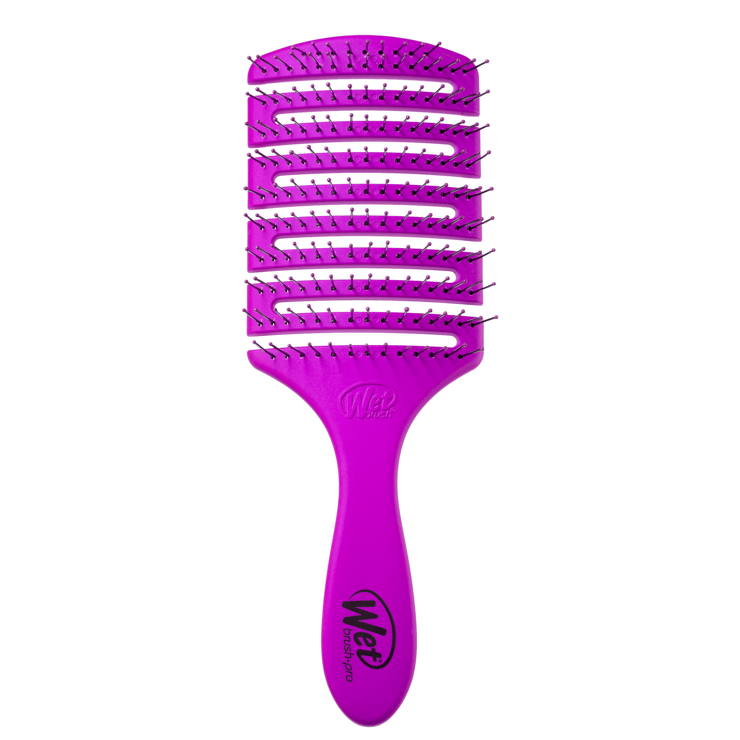 Wet Brush Pro Flex Dry Paddle Roxa - Escova Raquete