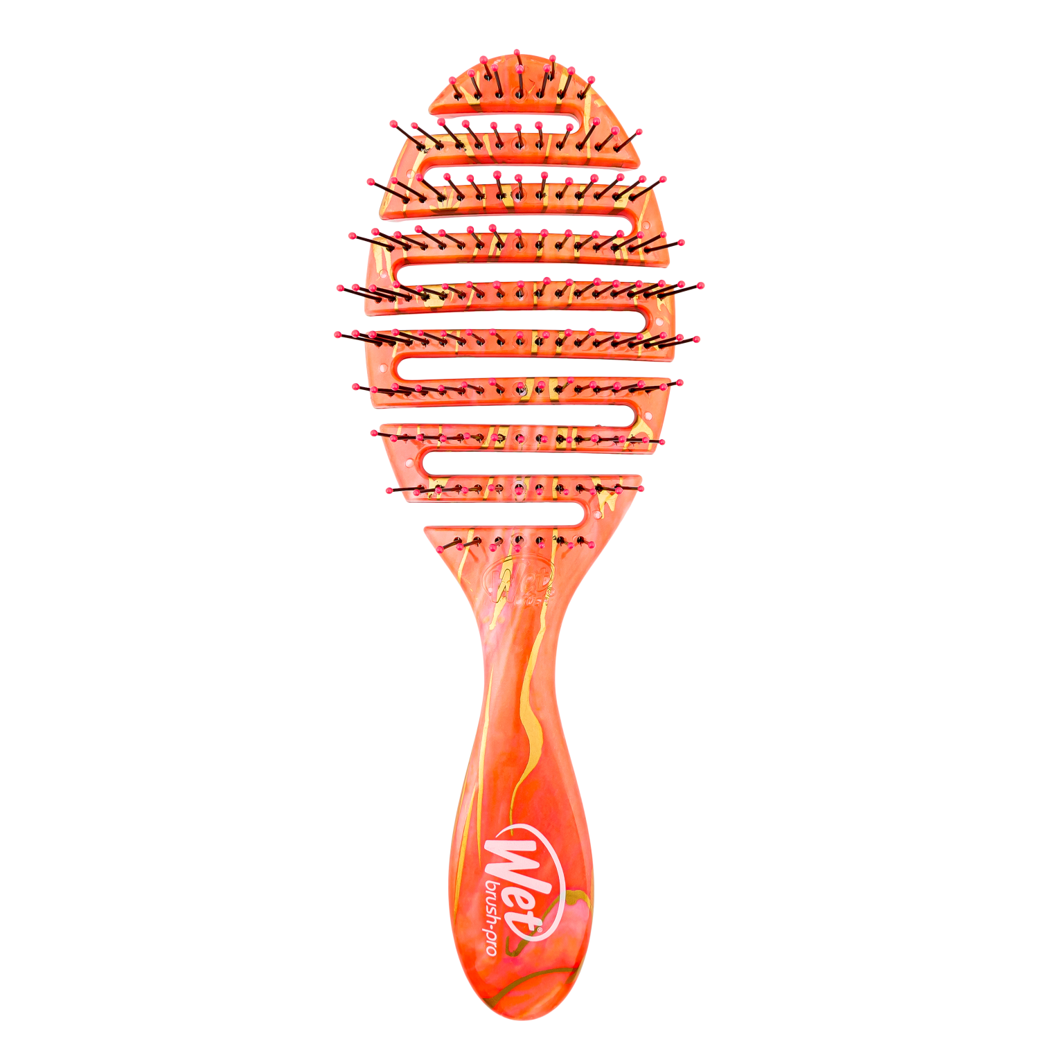 Wet Brush Pro Flex Dry Organic Ouro Rose - Escova de Cabelo