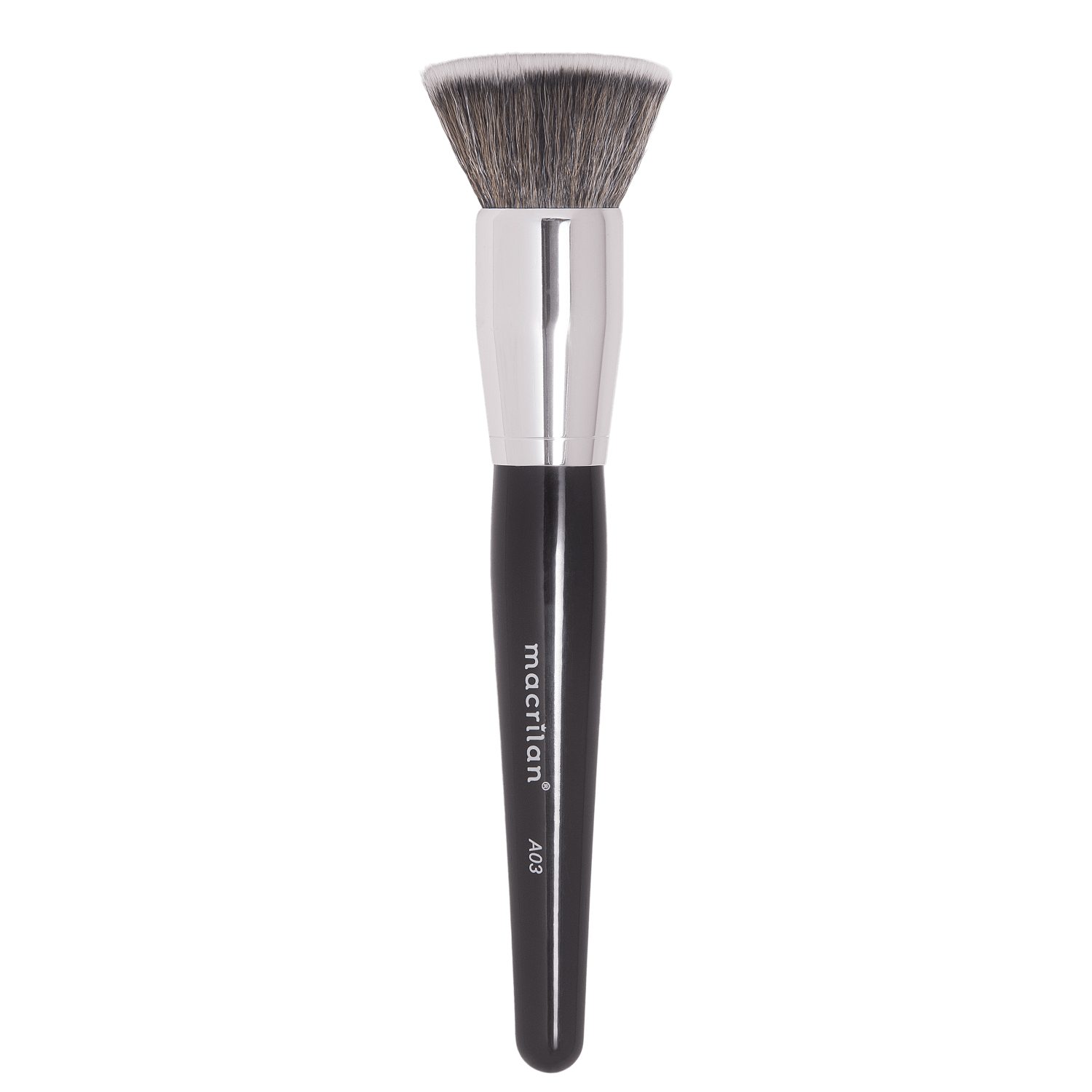 Macrilan Max A03 - Pincel Kabuki Reto para Base