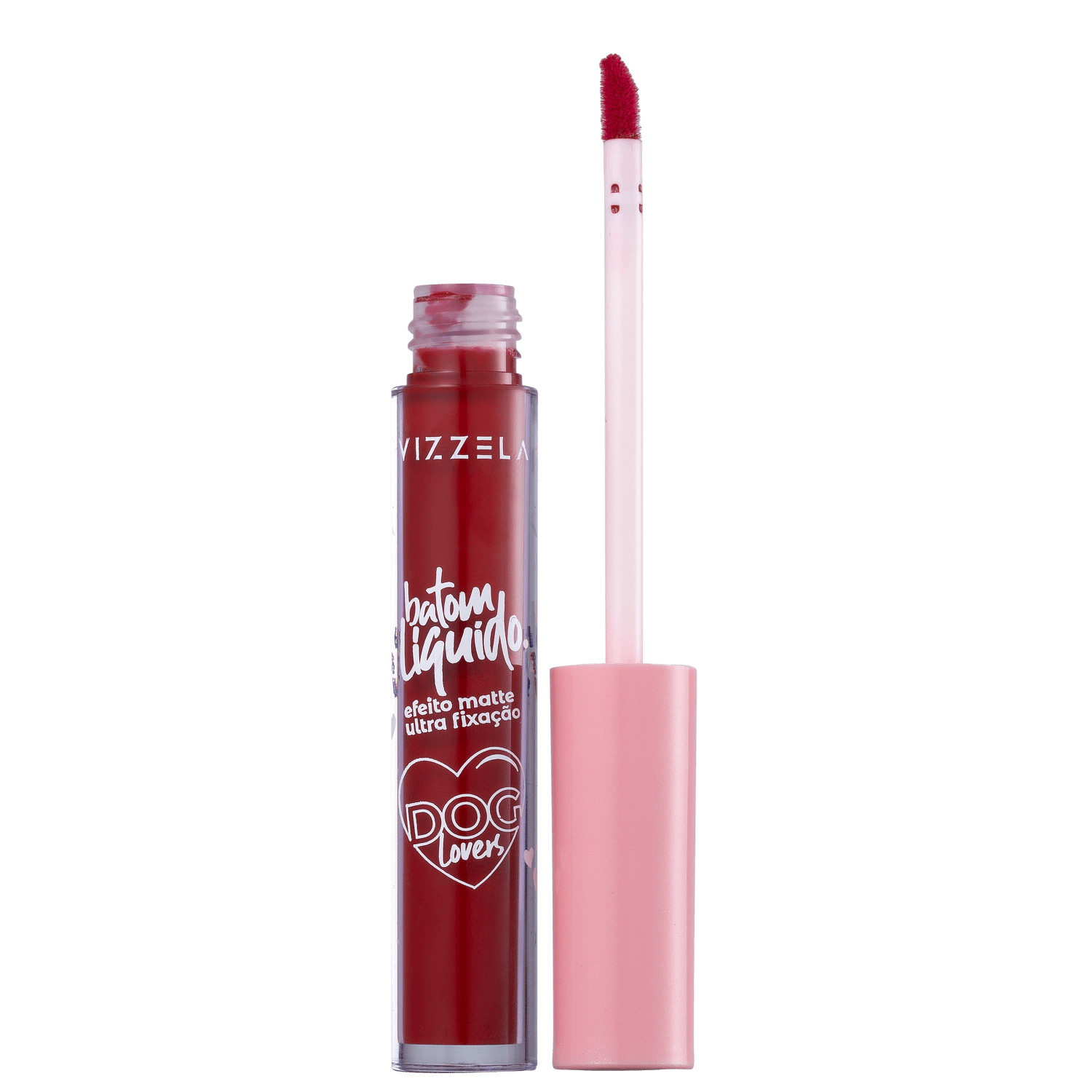 Vizzela Cosméticos Dog Lovers Cor 10 Pug - Batom Líquido 3,5g