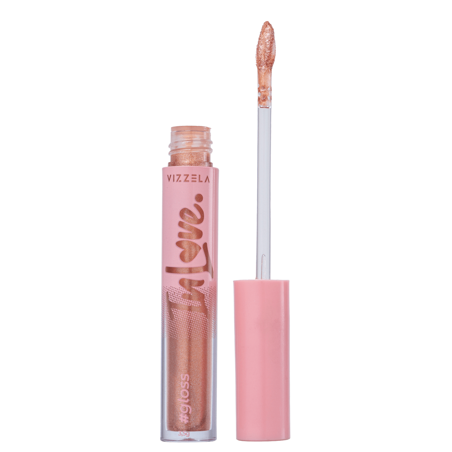 Vizzela Cosméticos In Love 02 Vida - Gloss Labial 3,5g