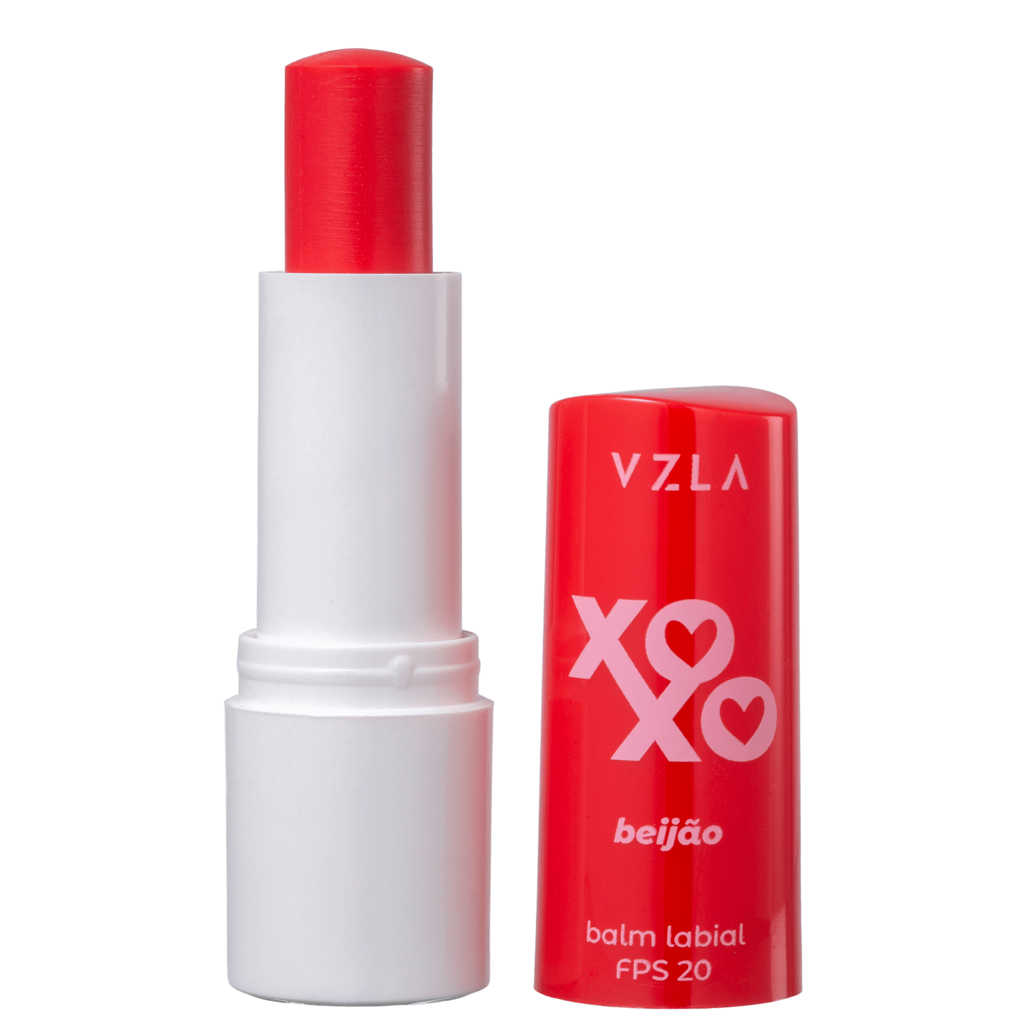 Vizzela Cosméticos Balm Xoxo FPS 20 Beijão - Bálsamo Labial 4g