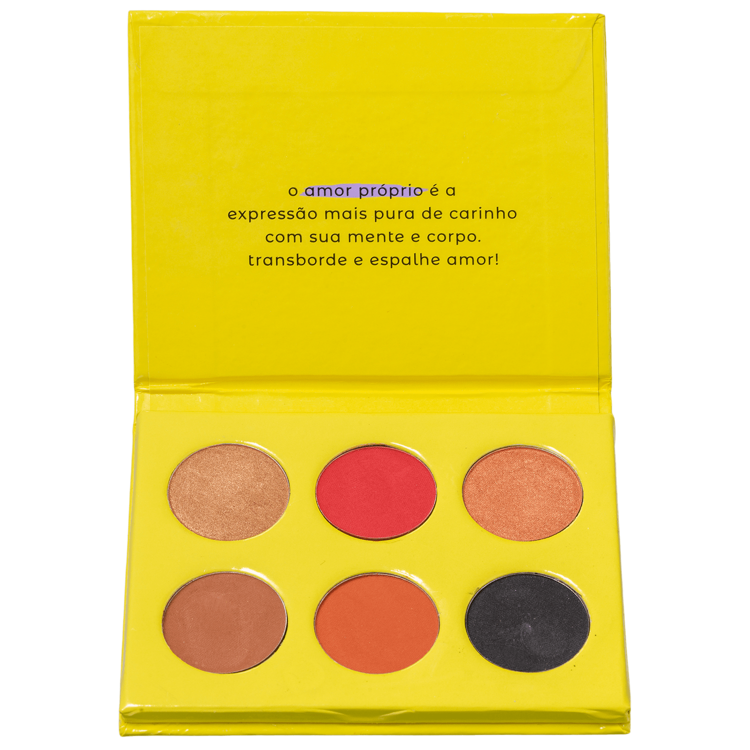 Vizzela Cosméticos Look do Dia: Amor Próprio - Paleta de Sombras 14,4g