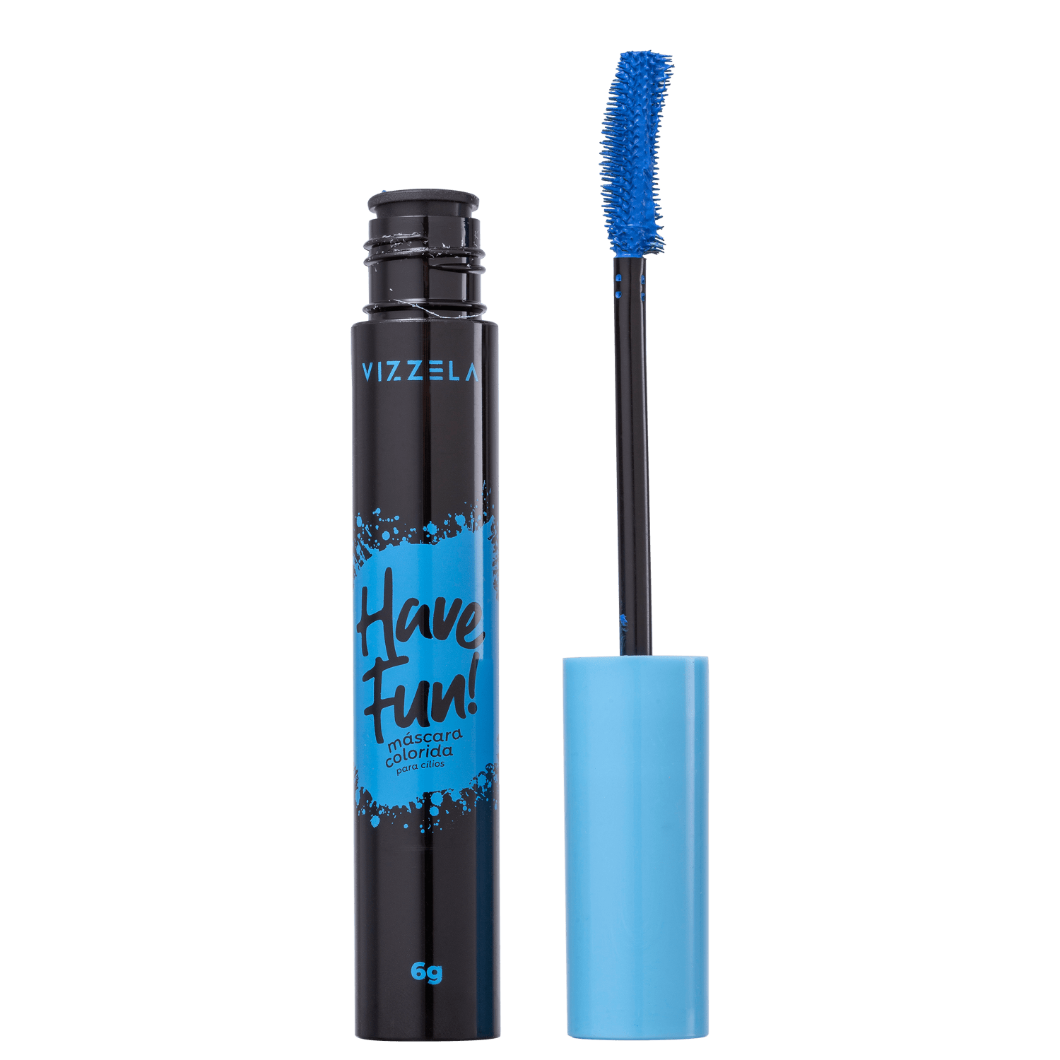 Vizzela Cosméticos Have Fun! Azul - Máscara para Cílios 6g