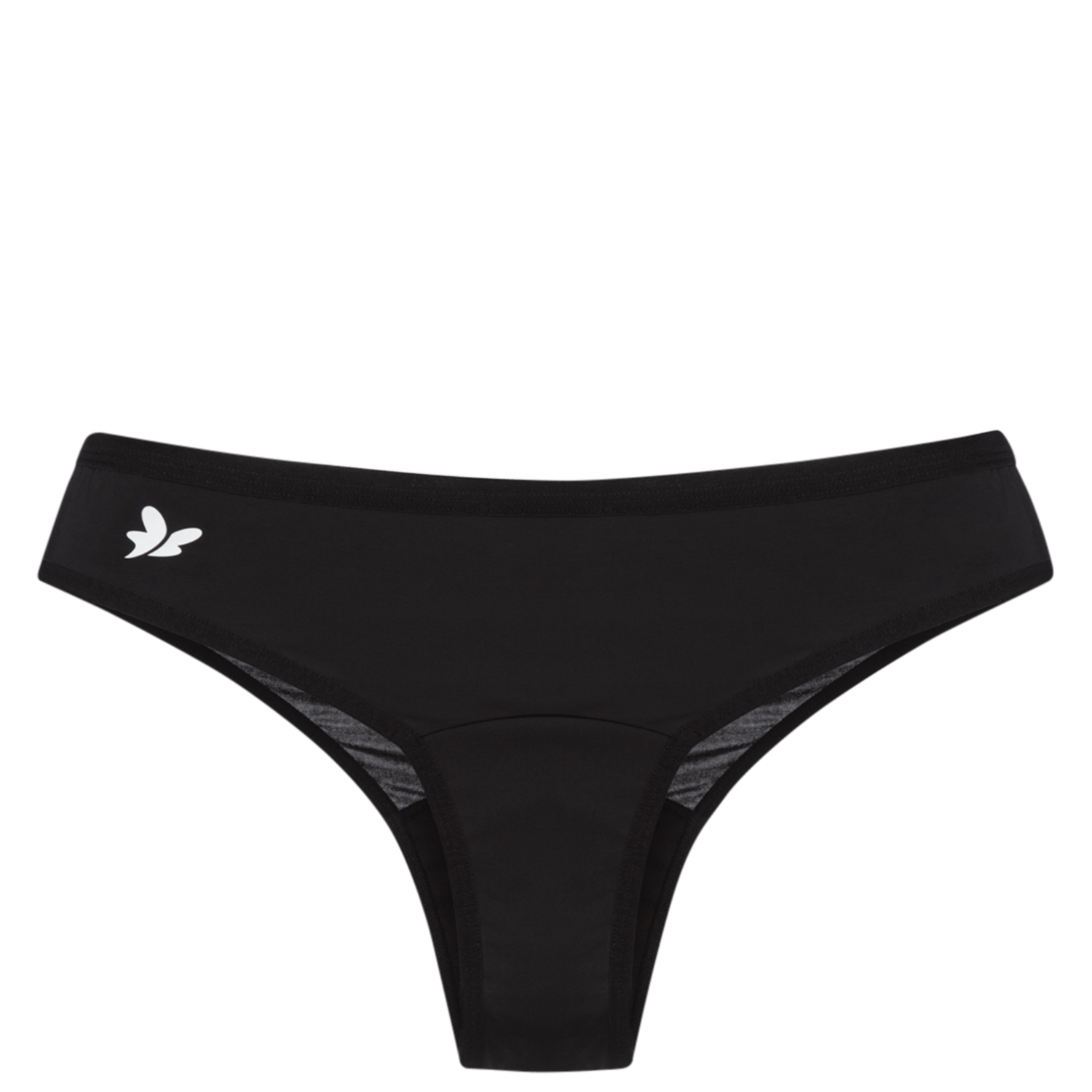 Pantys e Sempre Livre Básica Fluxo Moderado Preta - Calcinha Absorvente XGG