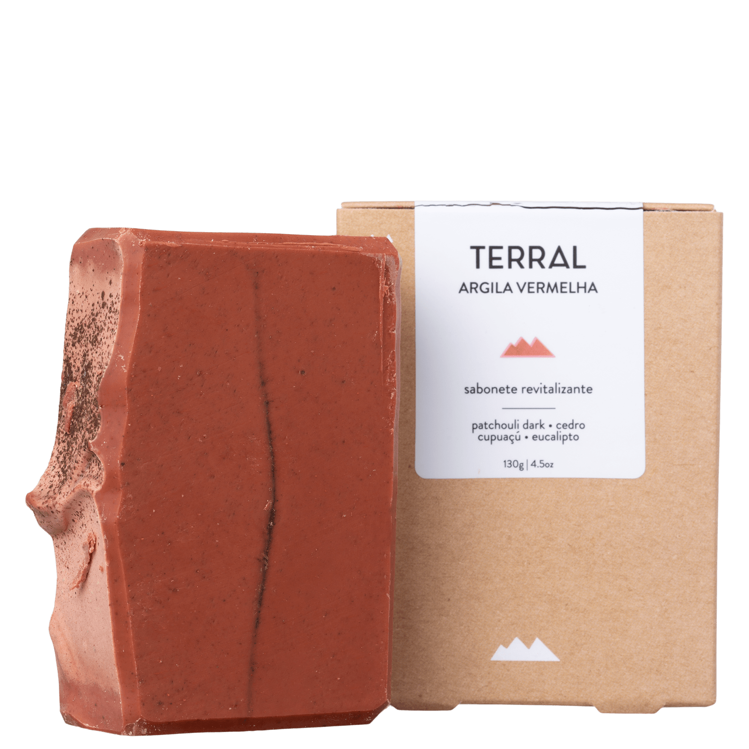 Terral Argila Vermelha - Sabonete em Barra 130g