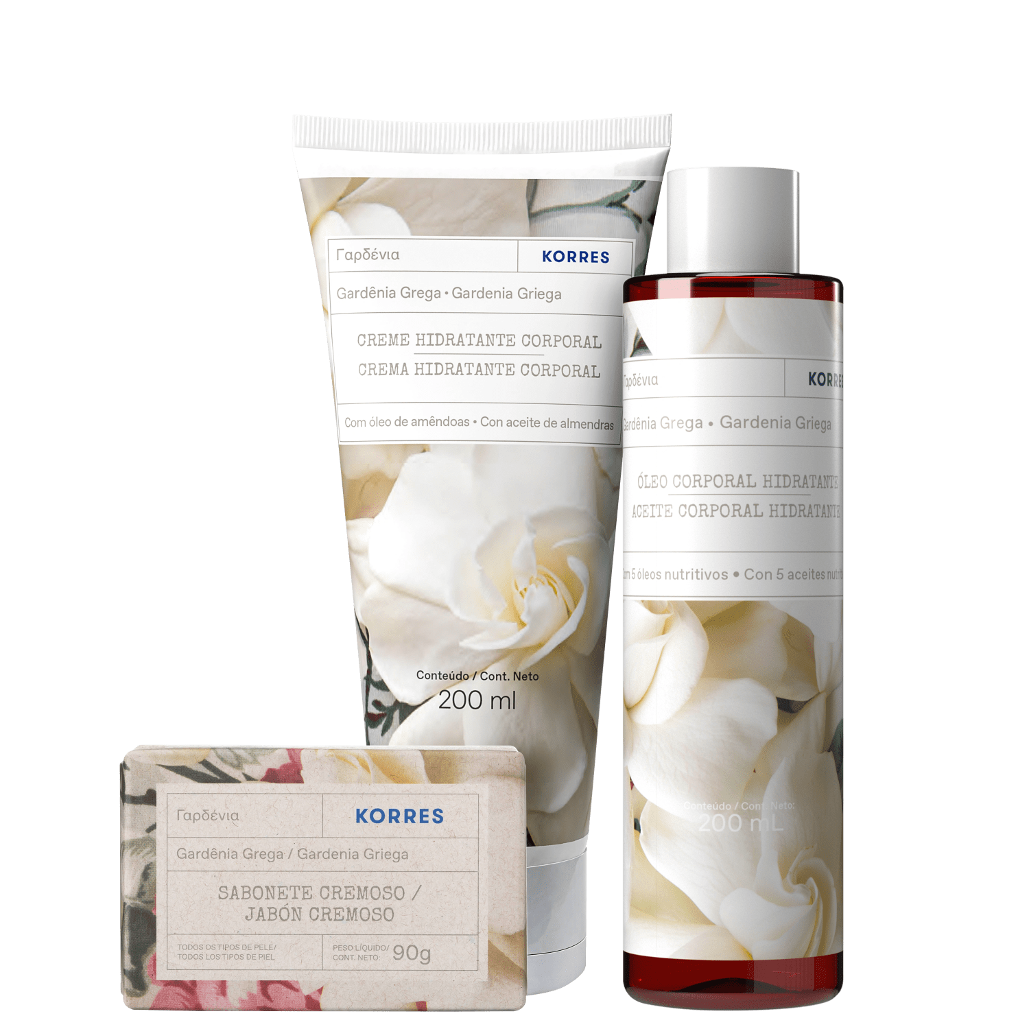 Kit Korres Corpo (3 produtos)