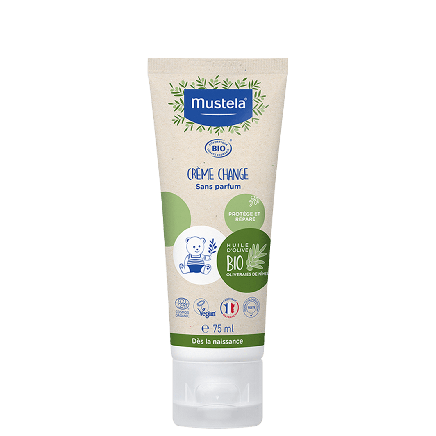Mustela BIO Creme Preventivo - Creme para Assaduras 75ml