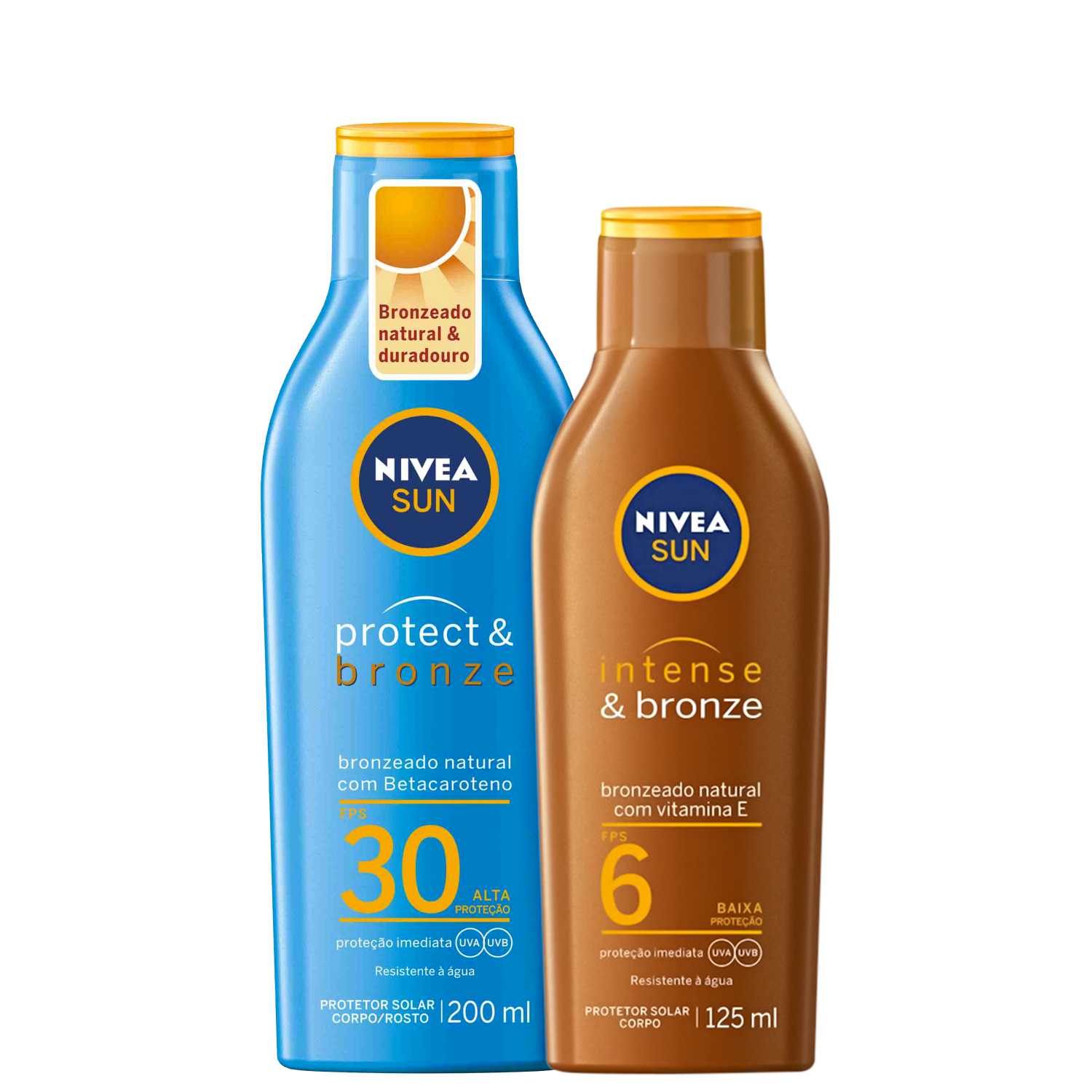 Kit NIVEA Bronze e Proteção (2 Produtos)