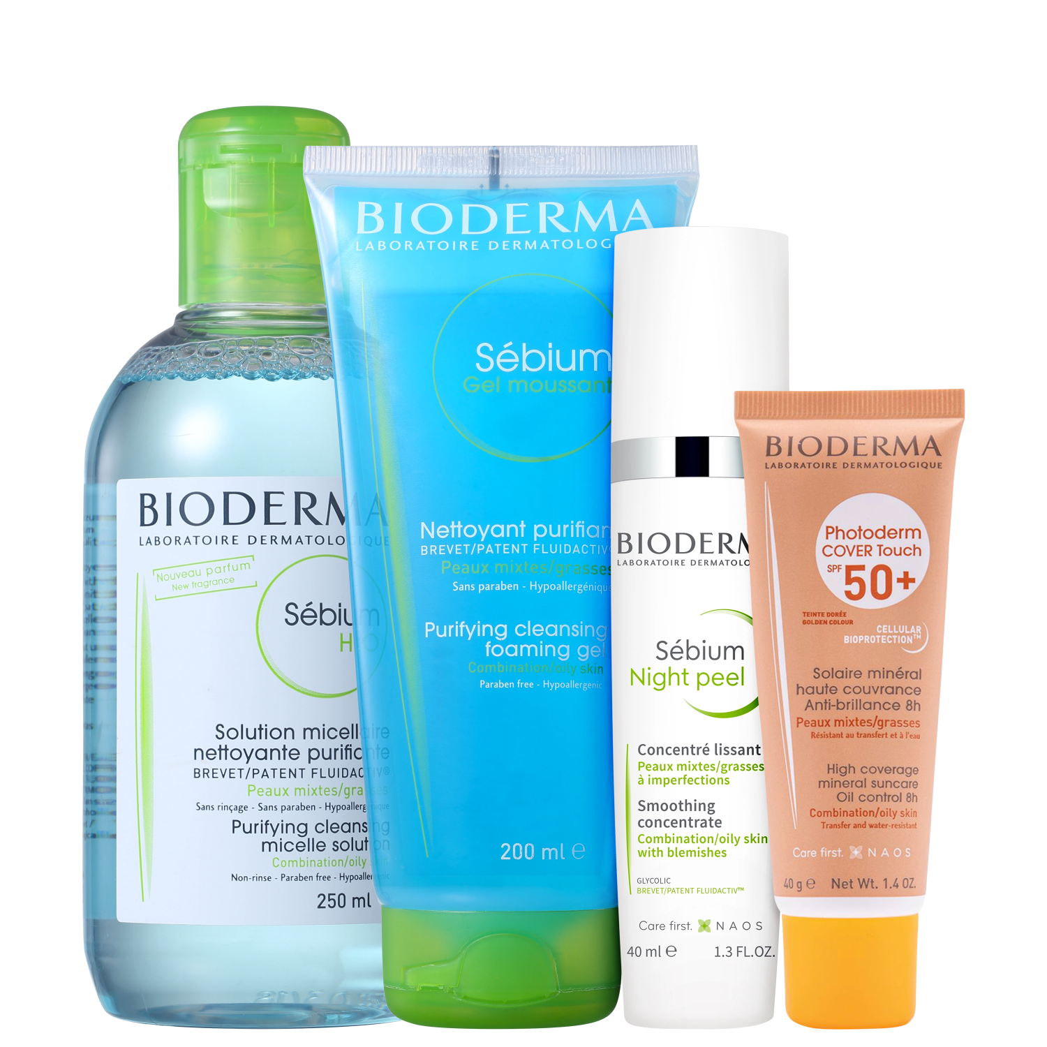 Kit Bioderma Perfect Skin (4 Produtos)