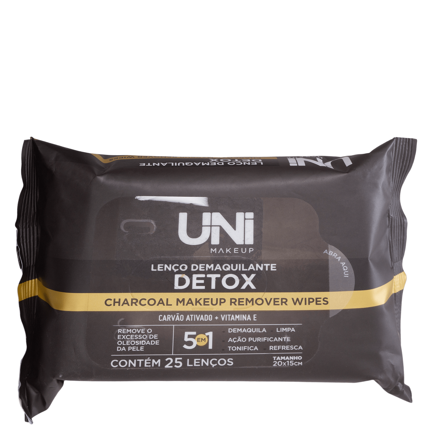 UNImakeup Detox - Lenço Demaquilante (25 Unidades)