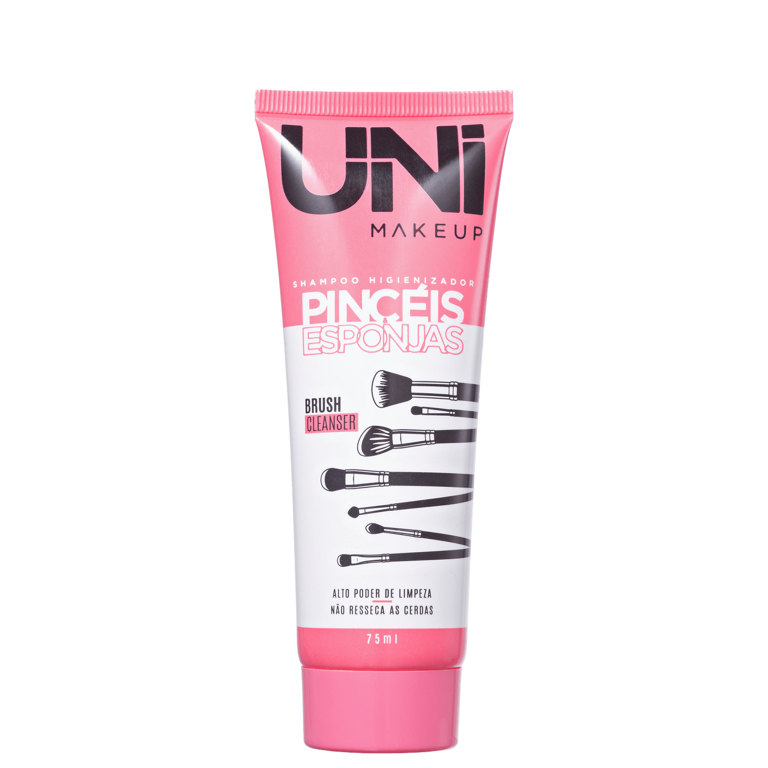 UNImakeup Shampoo Higienizador - Limpador de Pincéis 75ml
