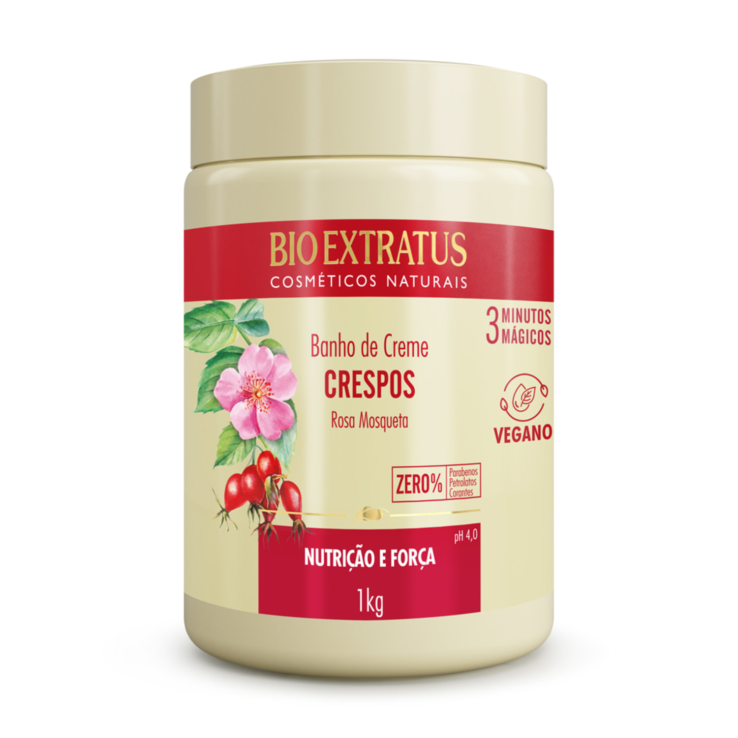 Banho De Creme Crespos 1kg Bio Extratus