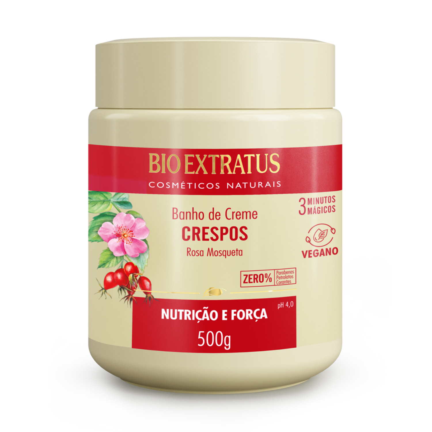 Banho De Creme Crespos 500g Bio Extratus