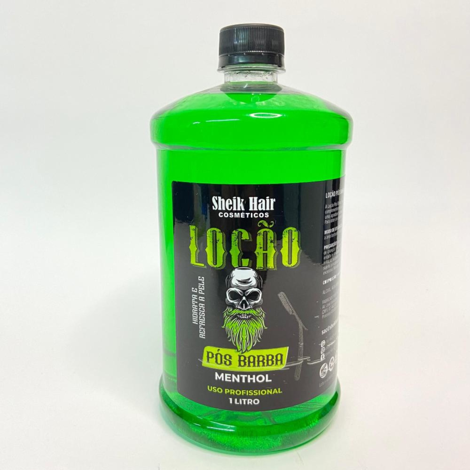SHEIK HAIR LOÇAO POS BARBA MENTHOL 1L