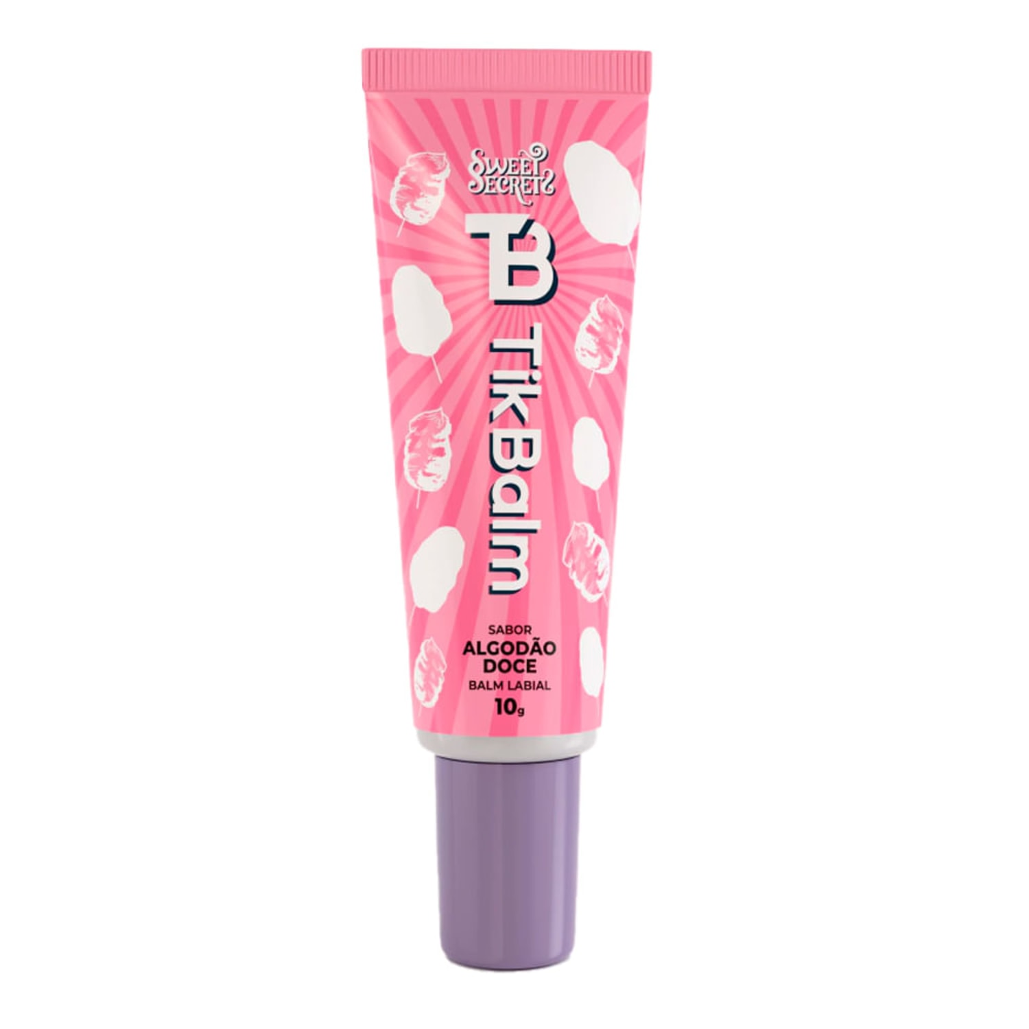Tik Balm Algodao Doce - Balm Labial 10g