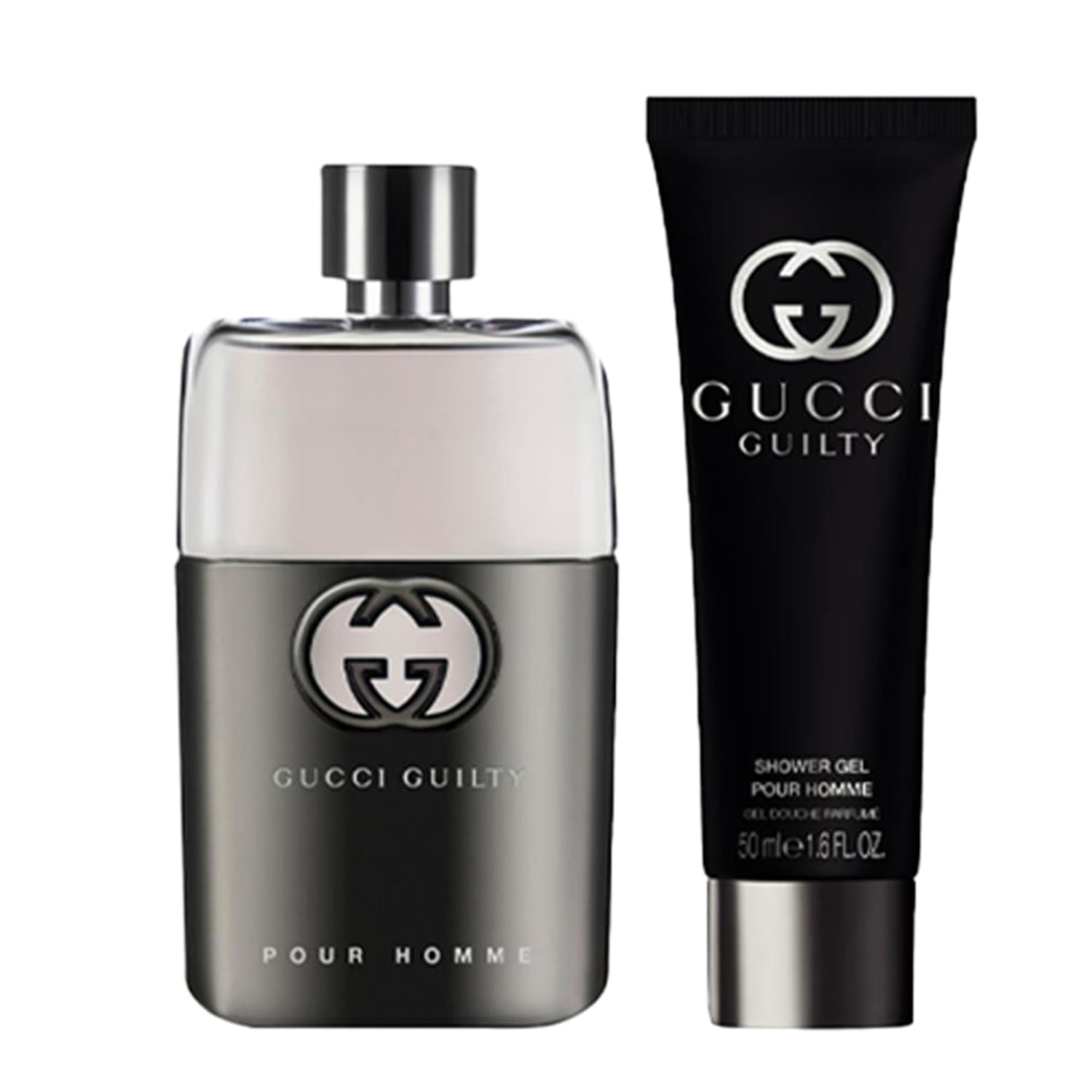 Conjunto Guilty Gucci Pour Homme Masculino - Eau de Toilette 50ml + Shower Gel 50ml