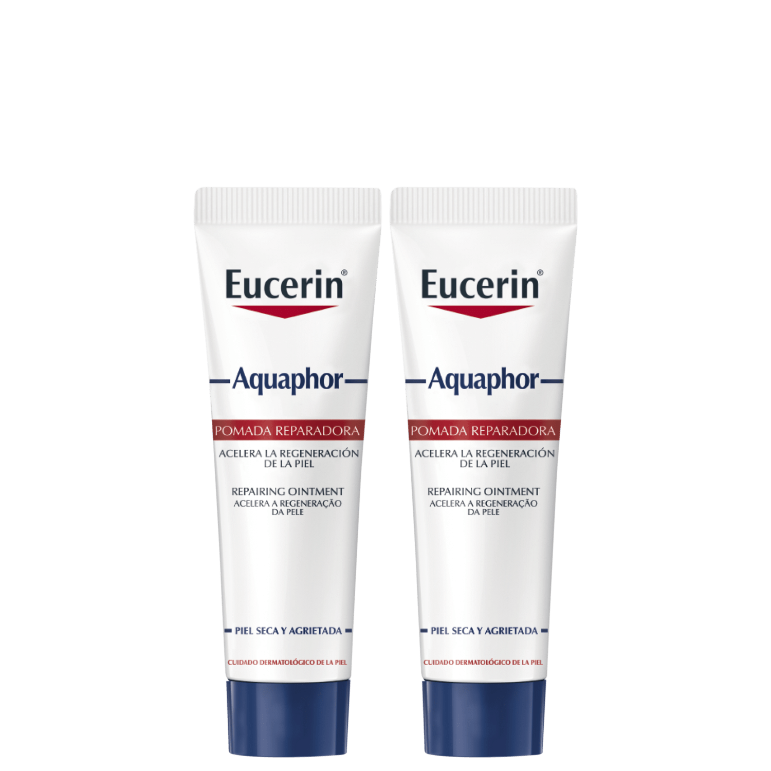 Kit Eucerin Duo-Pack Aquaphor - Pomada Reparadora Intensiva (2 Unidades)