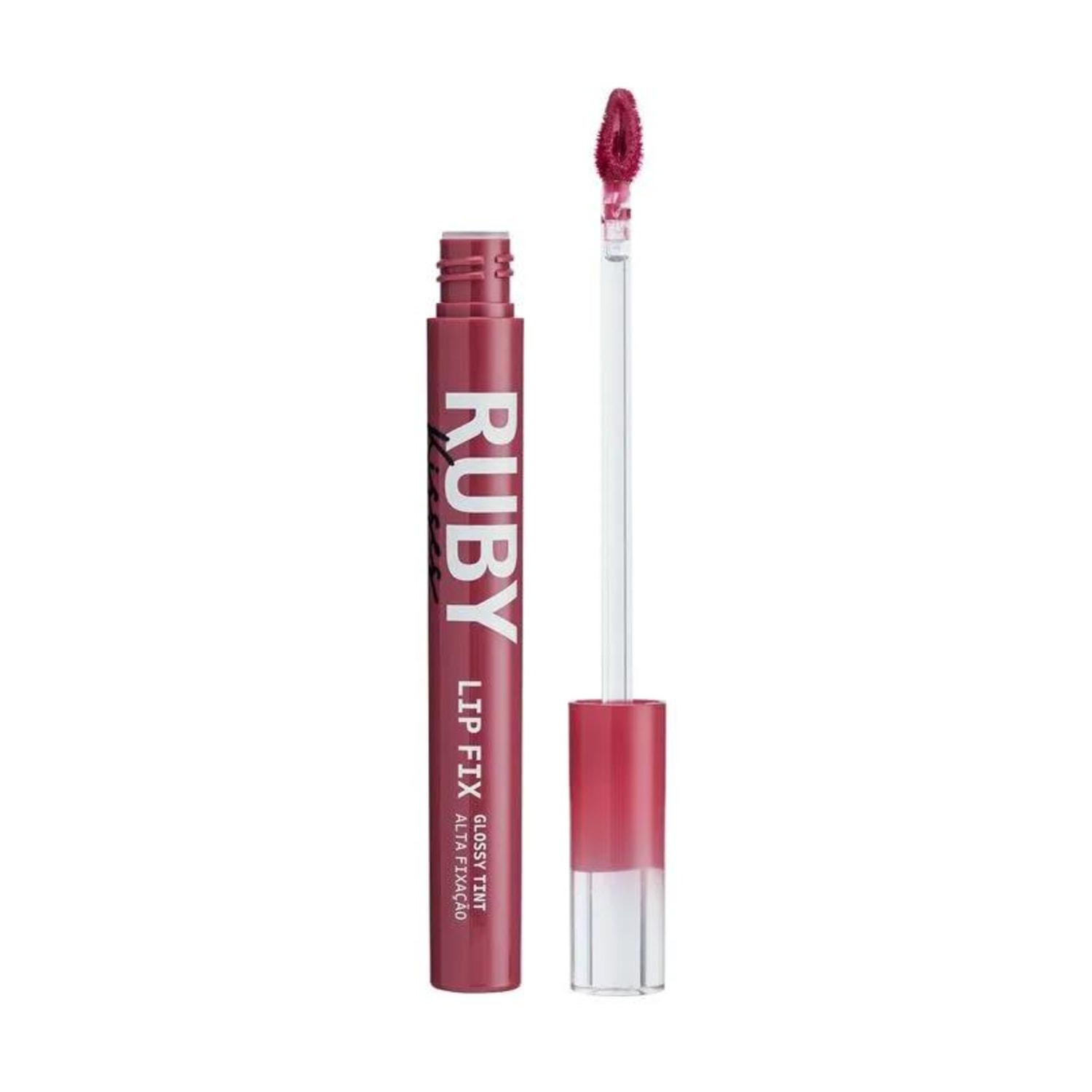 Ruby Kisses - Lip Fix Glossy Tint - Berry Charm