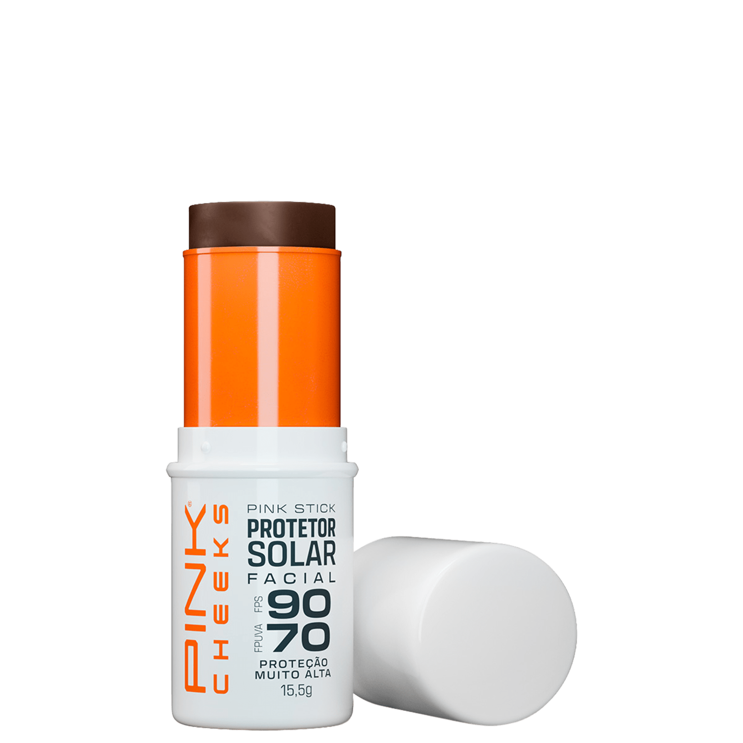 Pink Cheeks Pink Stick 80KM FPS 90 - Protetor Solar com Cor 14g