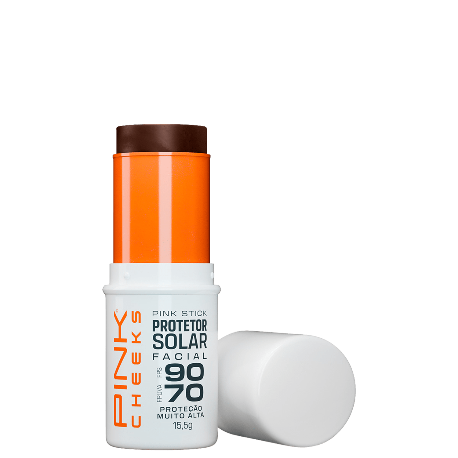 Pink Cheeks Pink Stick 100KM FPS 90 - Protetor Solar com Cor 14g