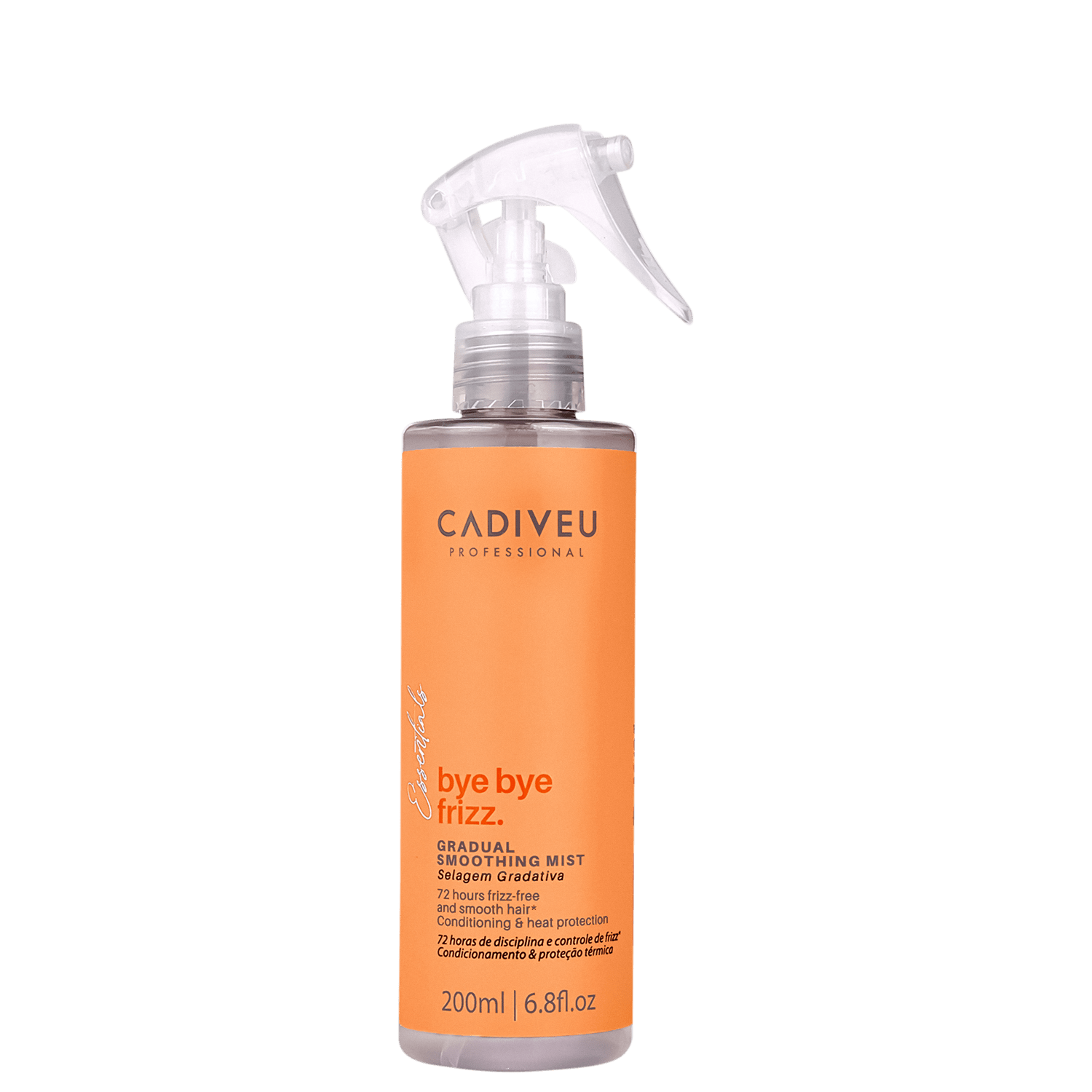 Cadiveu Professional Essentials Bye Bye Frizz Gradual Smoothing Mist - Spray Protetor Térmico 200ml