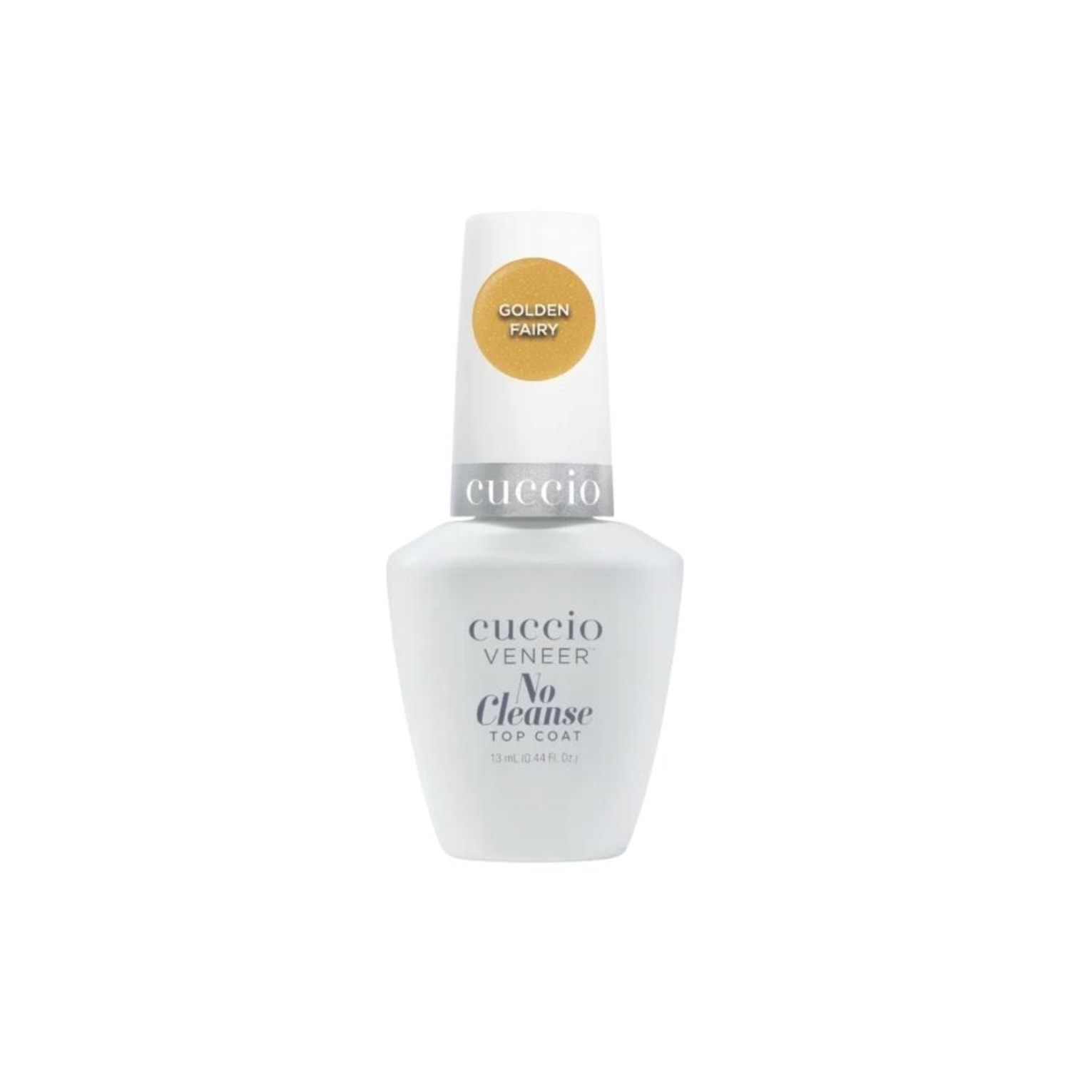 Finalizador Top Coat Cuccio No Cleanse Golden Fairy 13 ml
