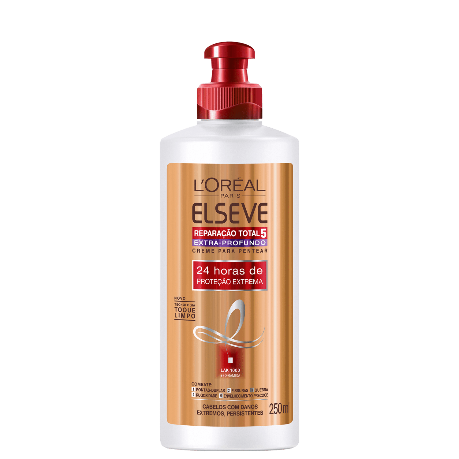 Elseve L'Oréal Paris Reparação Total 5 Extra Profundo - Creme de Pentear 250ml
