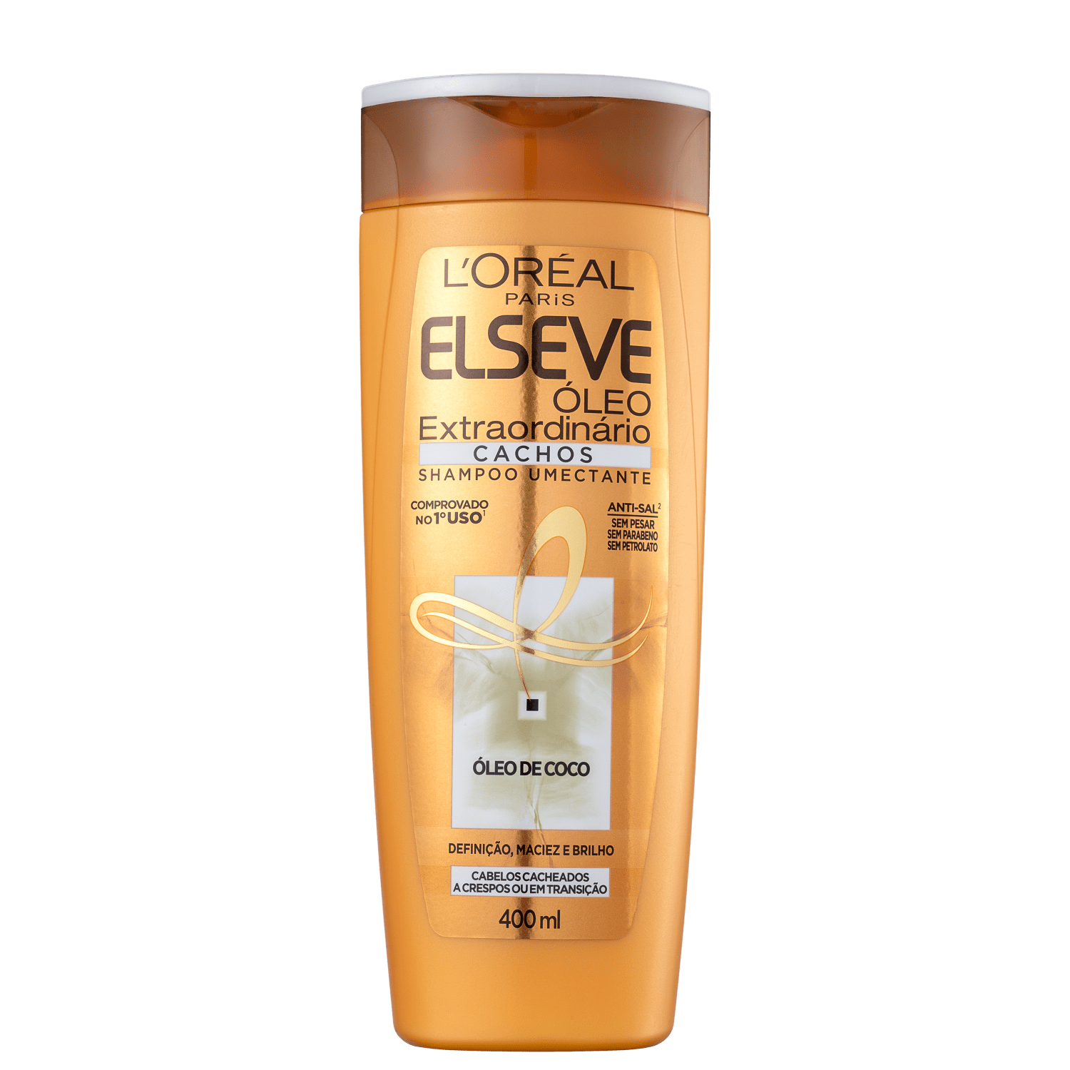 Elseve L'Oréal Paris Óleo Extraordinário Cachos - Shampoo 400ml