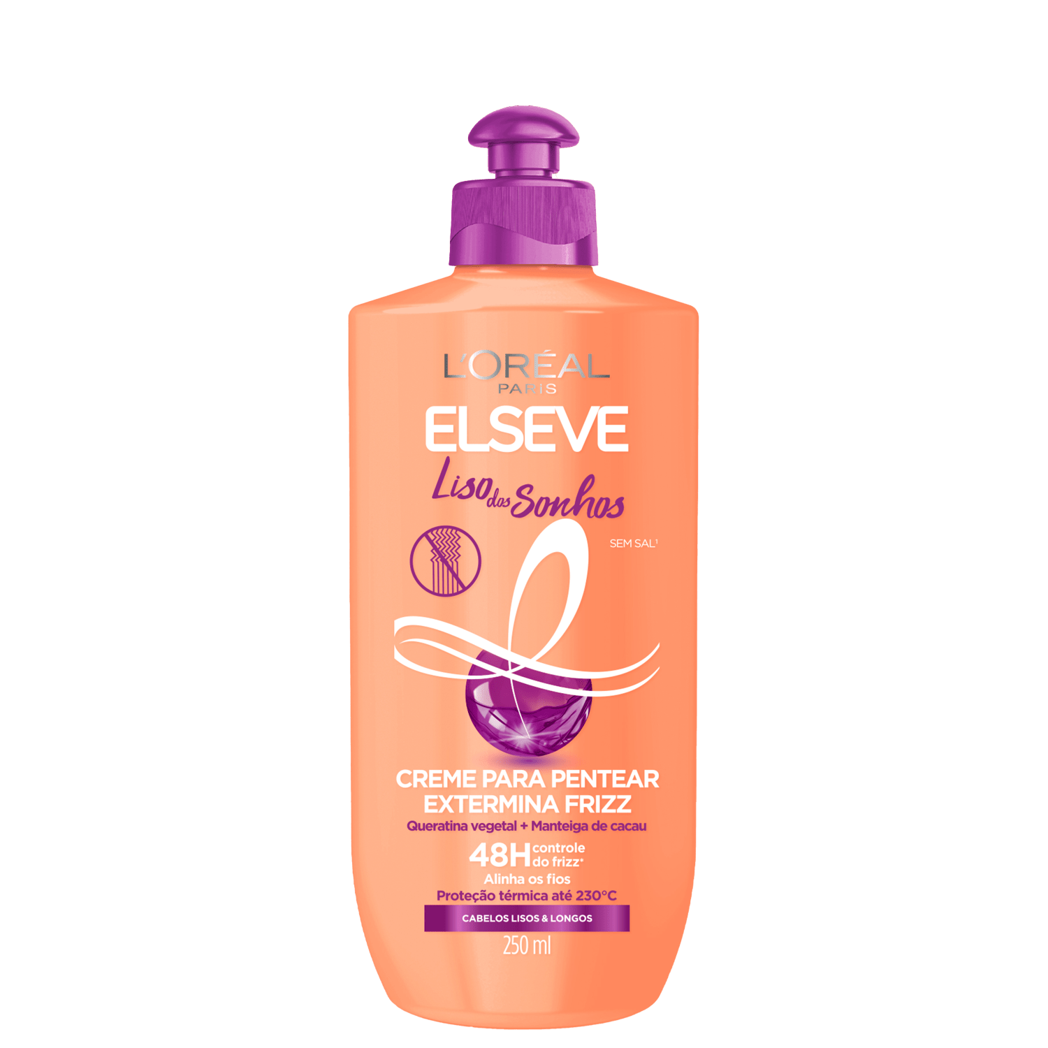 Elseve L'Oréal Paris Liso dos Sonhos - Creme de Pentear 250ml