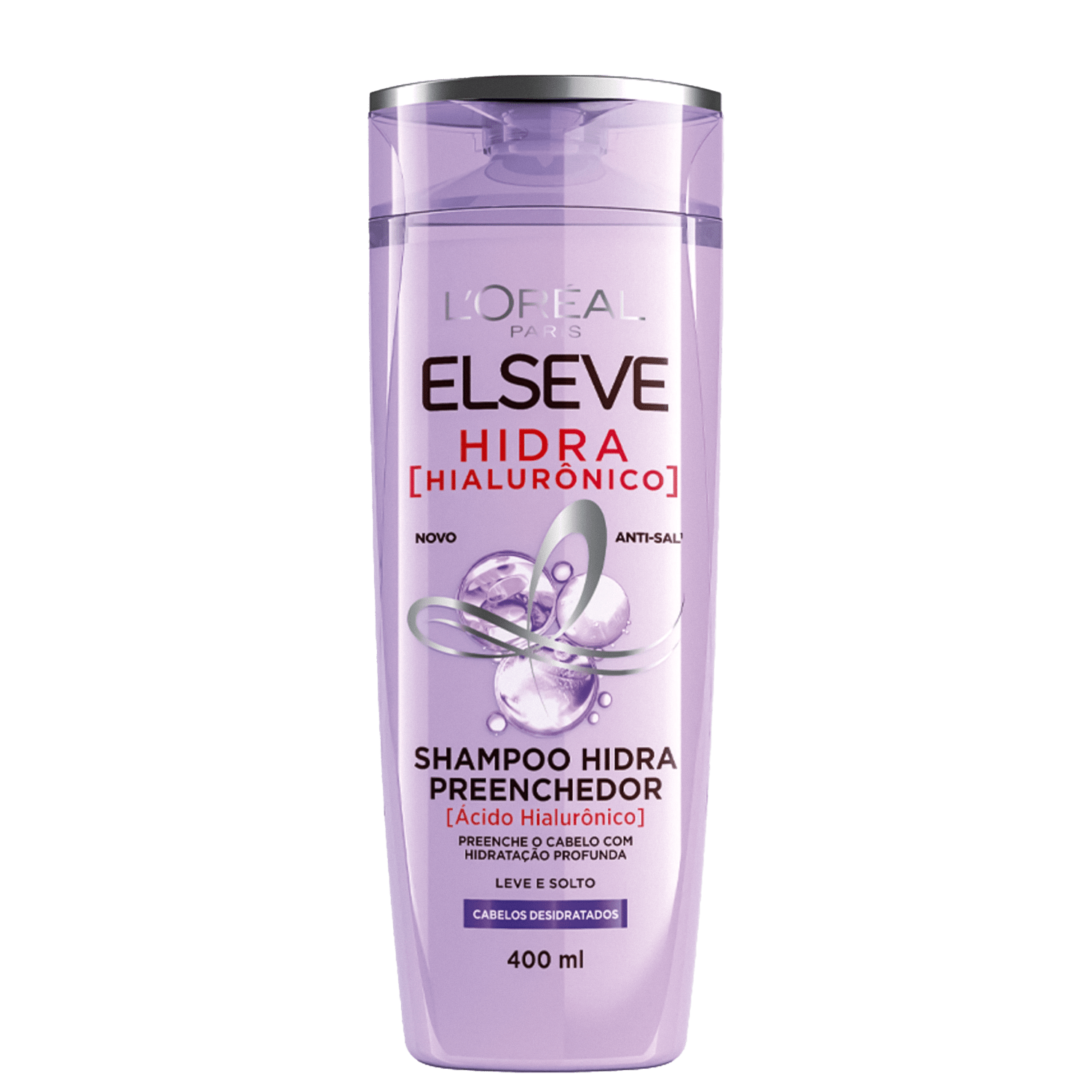 Elseve L'Oréal Paris Hidra Hialurônico Preenchedor - Shampoo 400ml