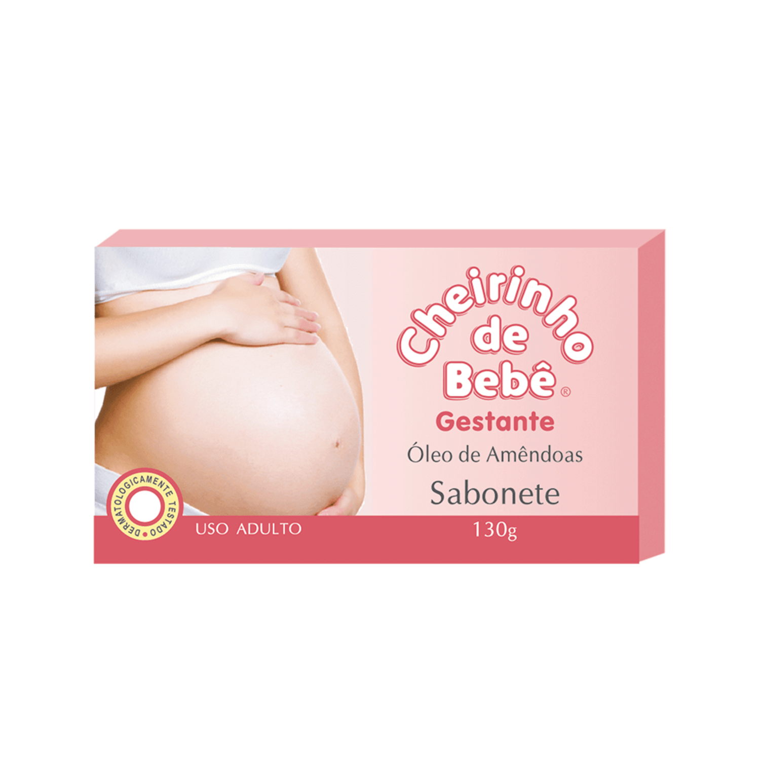 Cheirinho de Bebê Gestante Óleo de Amêndoas - Sabonete em Barra 130g