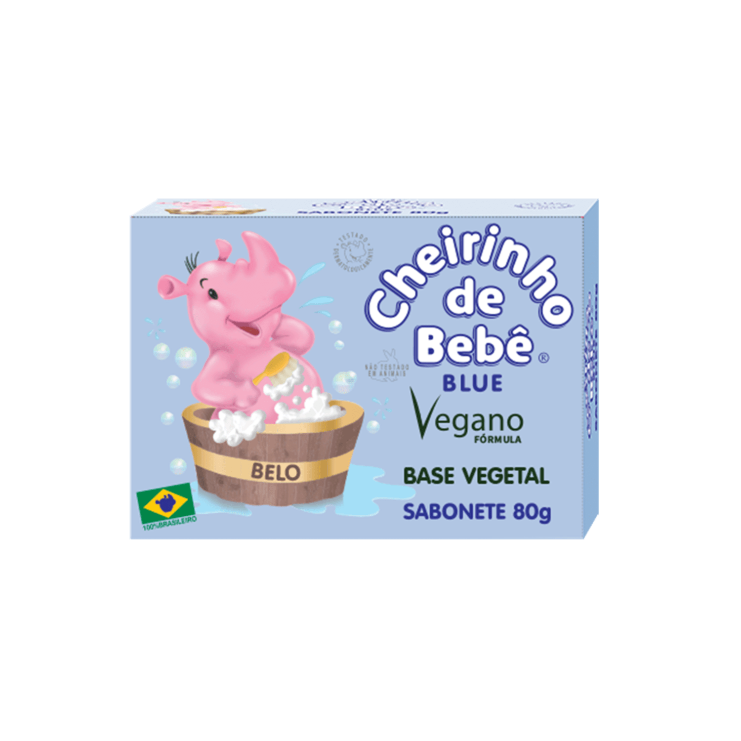 Cheirinho de Bebê Glicerina Blue - Sabonete em Barra 80g