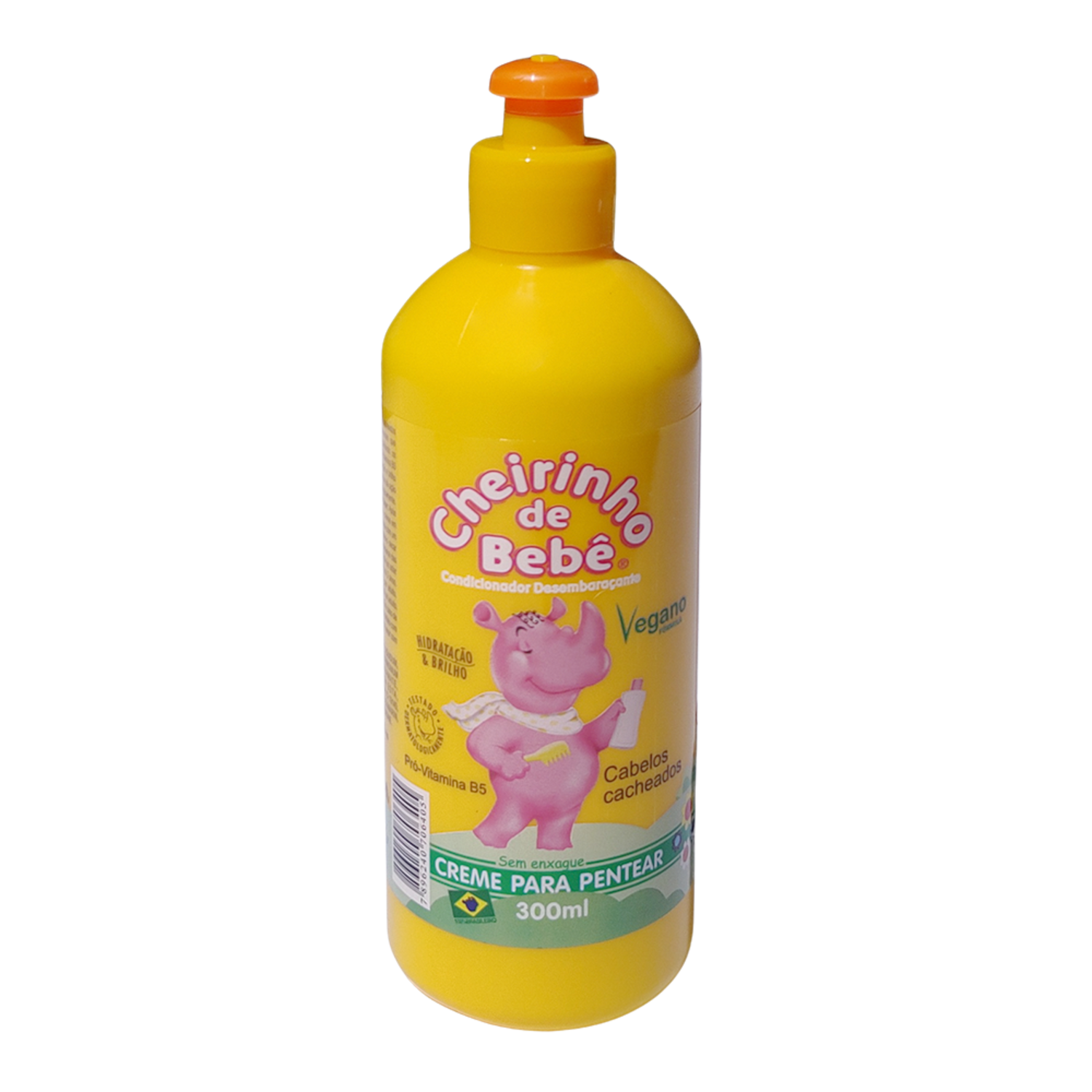 Creme para Pentear Cab. Cacheados Cheirinho de Bebê 300ml Sem Enxague