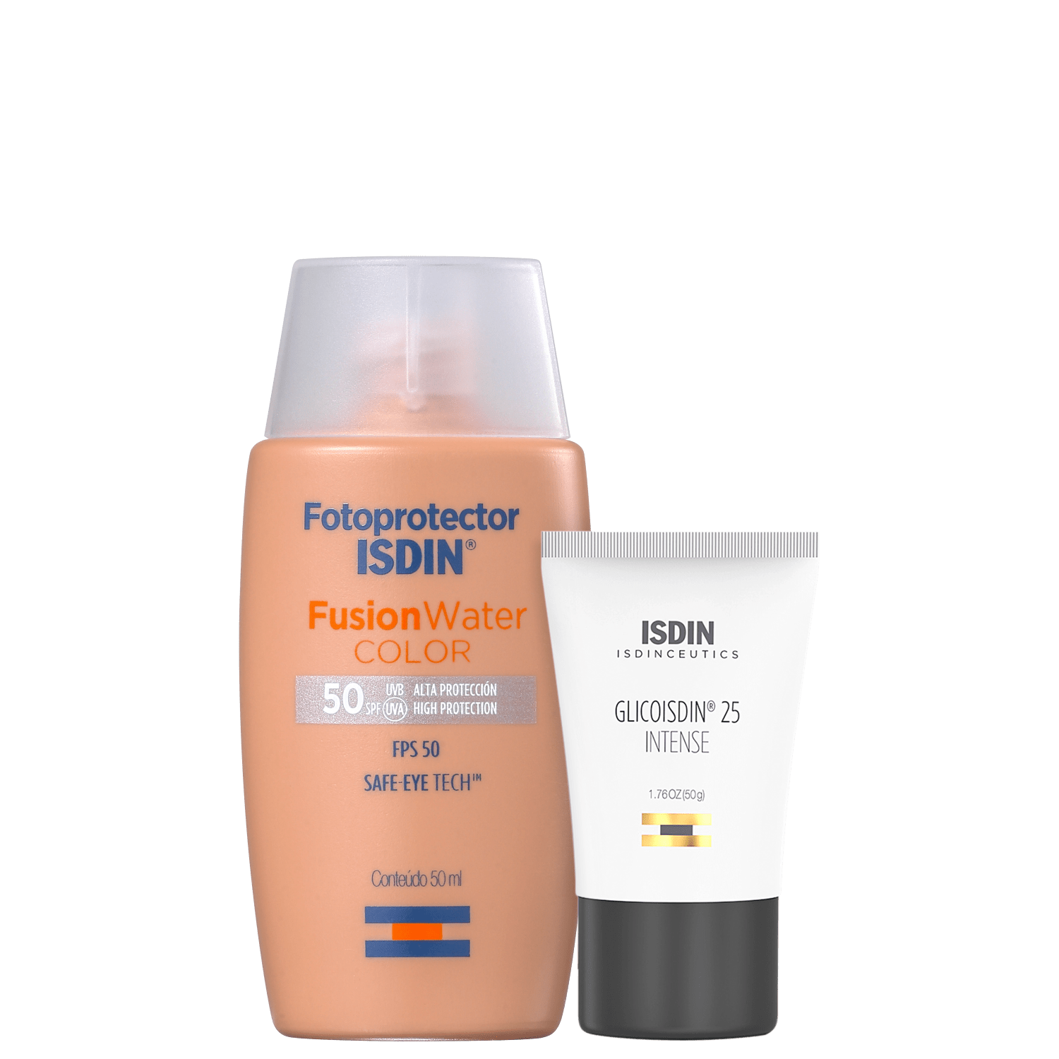 Kit ISDIN Fusion Water Glicoisdin (2 Produtos)