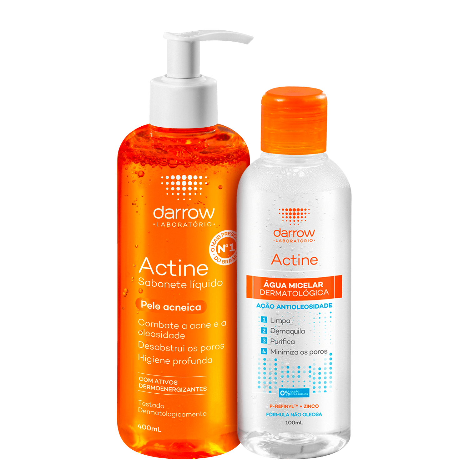 Kit Darrow Actine Dermatológica & Pele Acneica (2 Produtos)