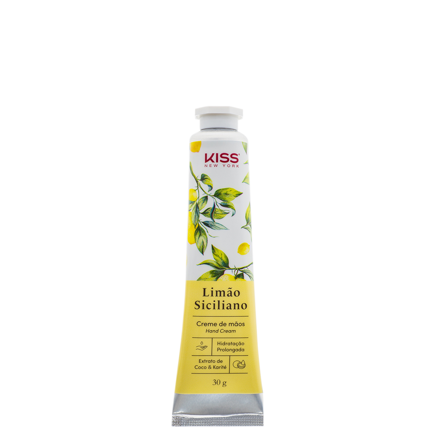 Kiss New York Hand Care Limão Siciliano - Creme para as Mãos 30g
