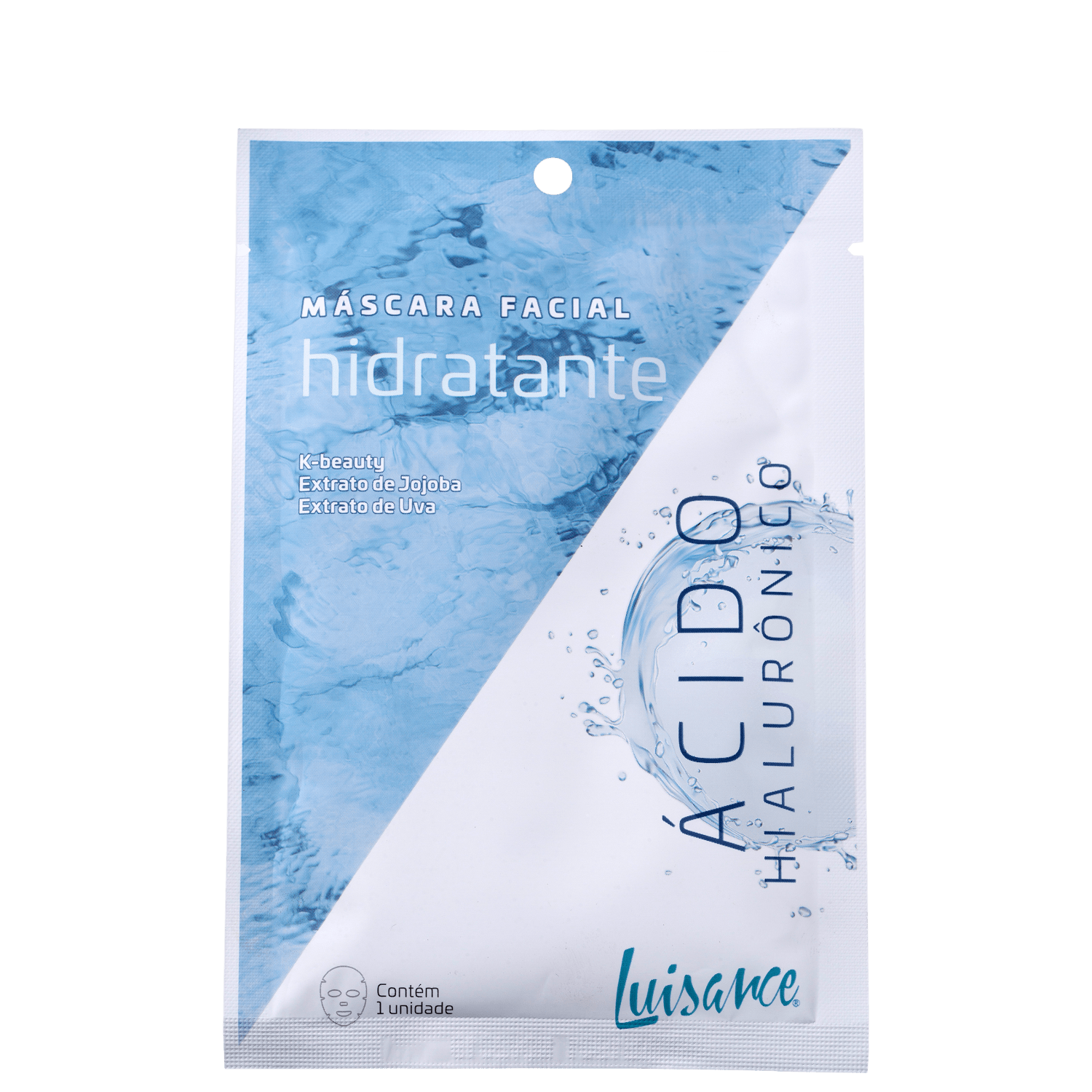 Luisance Hidratante Ácido Hialurônico - Máscara Facial (1 Unidade)