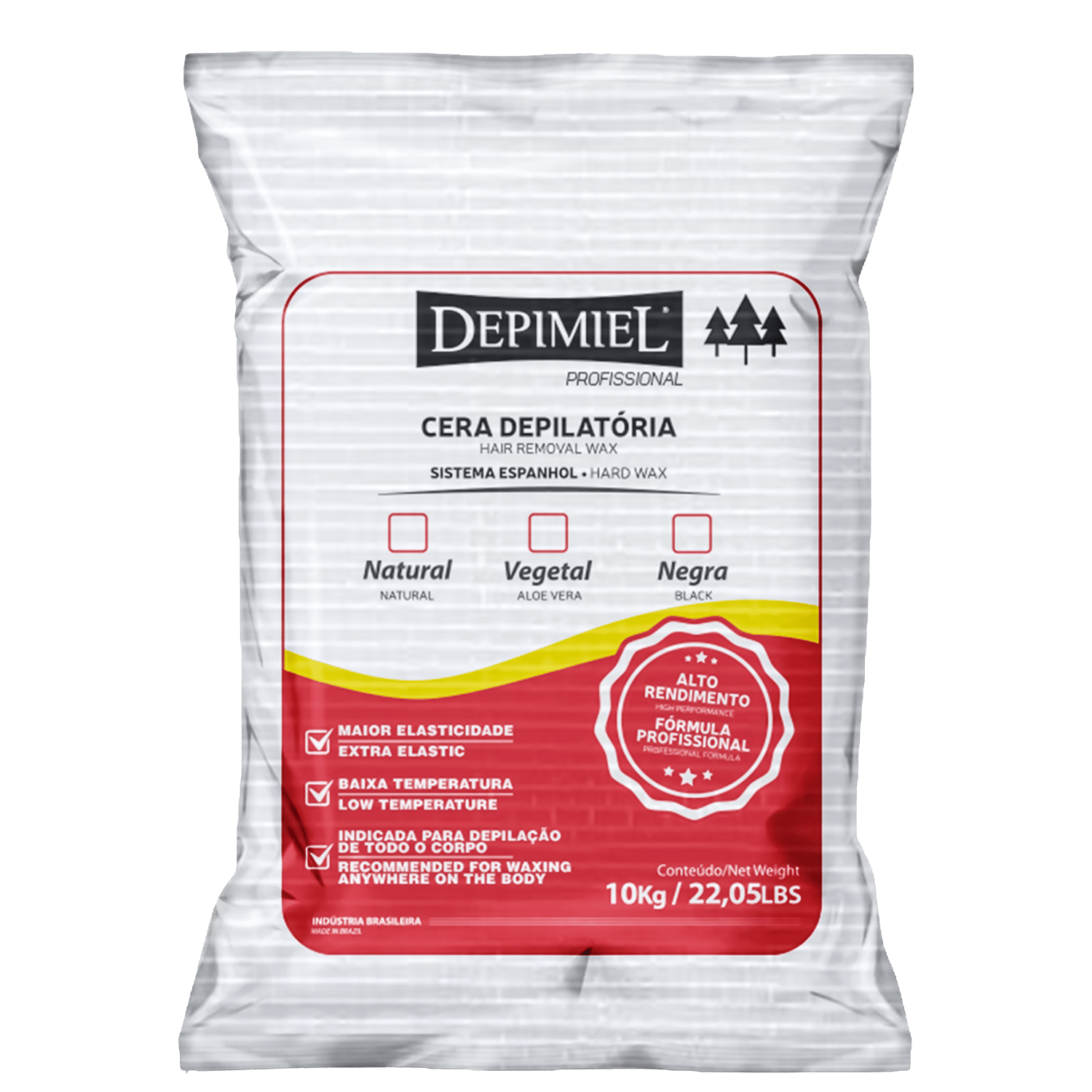 Depimiel Natural - Cera Depilatória 10kg